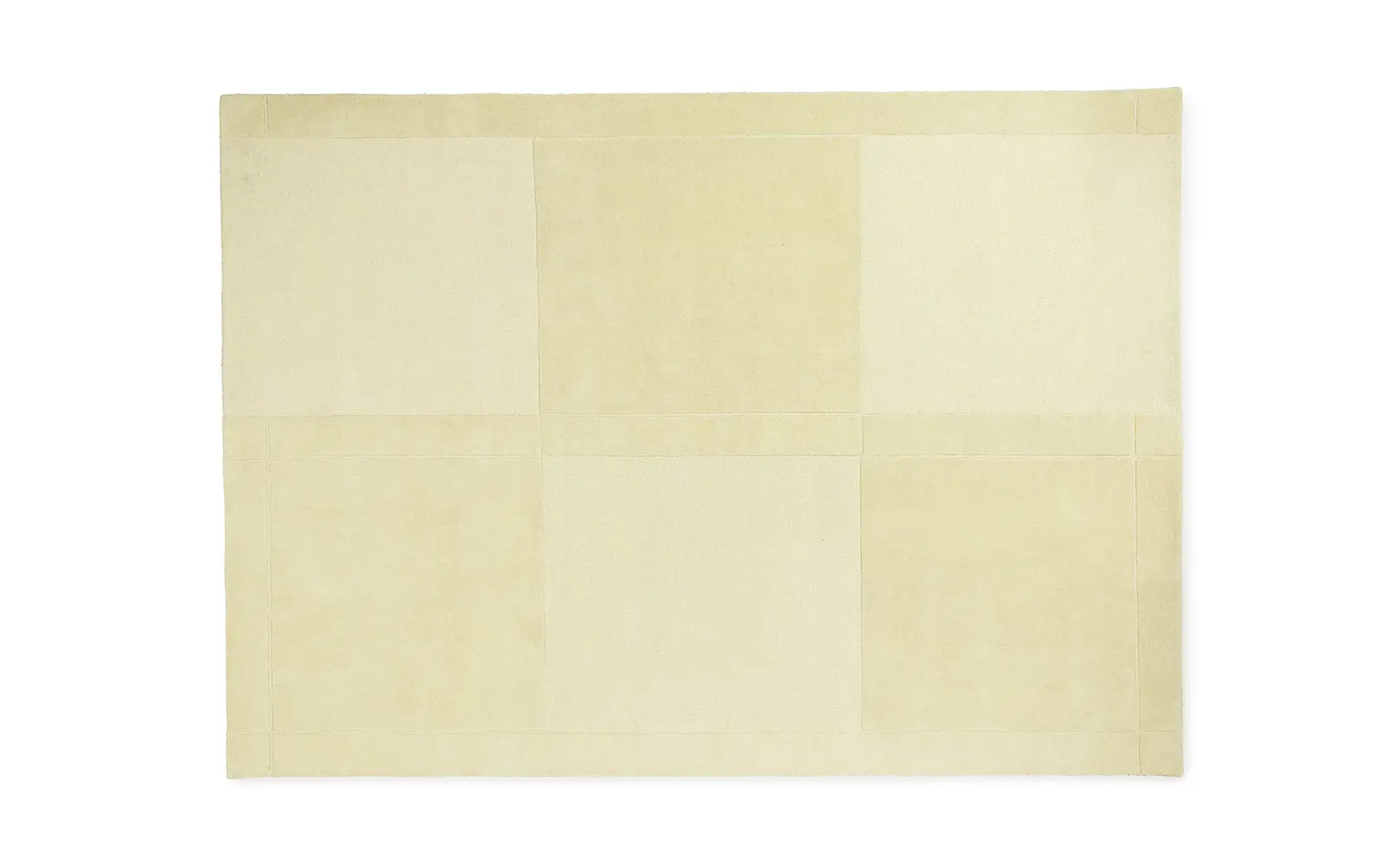 Normann Copenhagen Level Teppich 250x350 cm Hellgelb