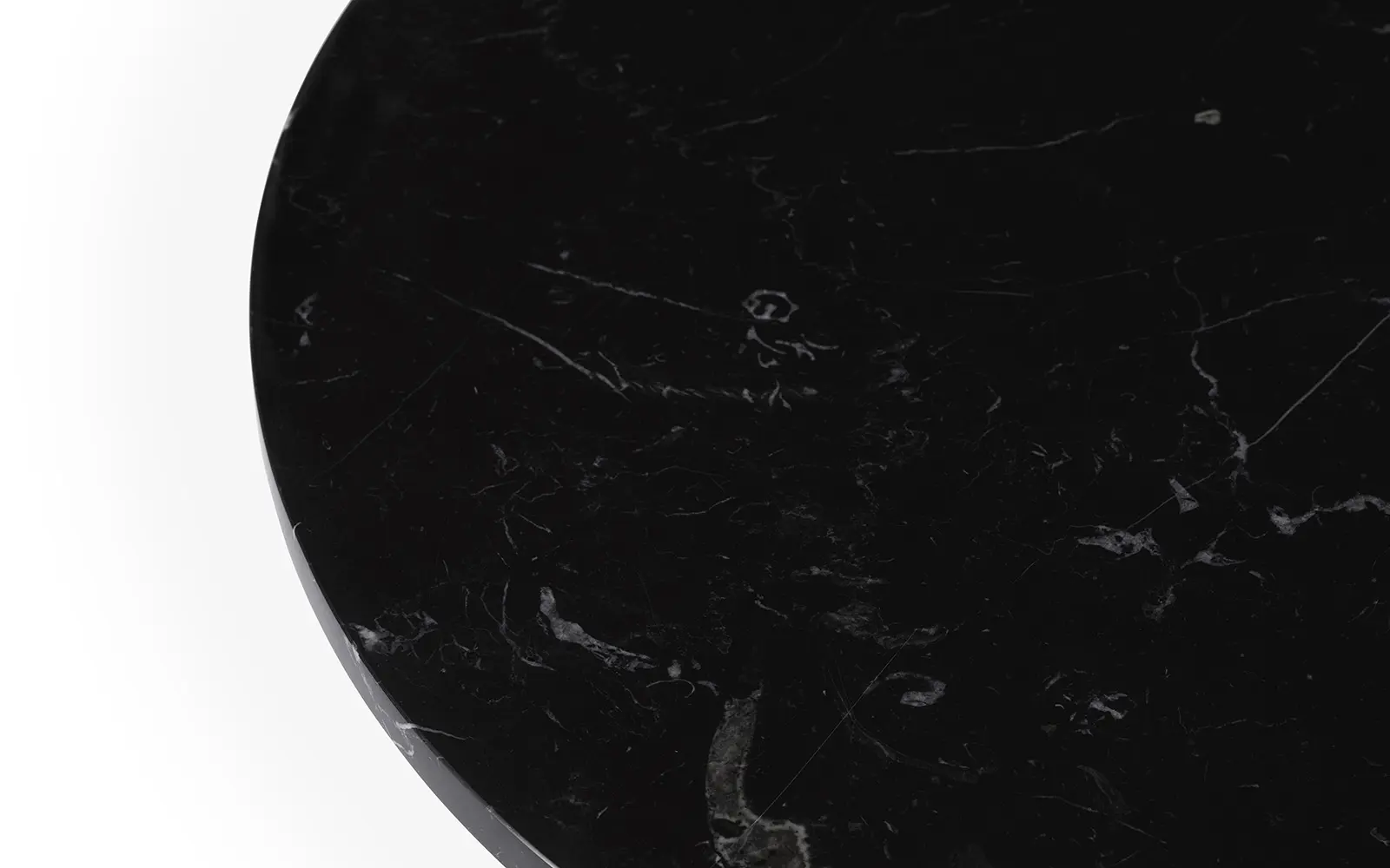 Normann Copenhagen Lunar Couchtisch schwarz alu H40 Ø70 cm marmor schwarz – Bild 3