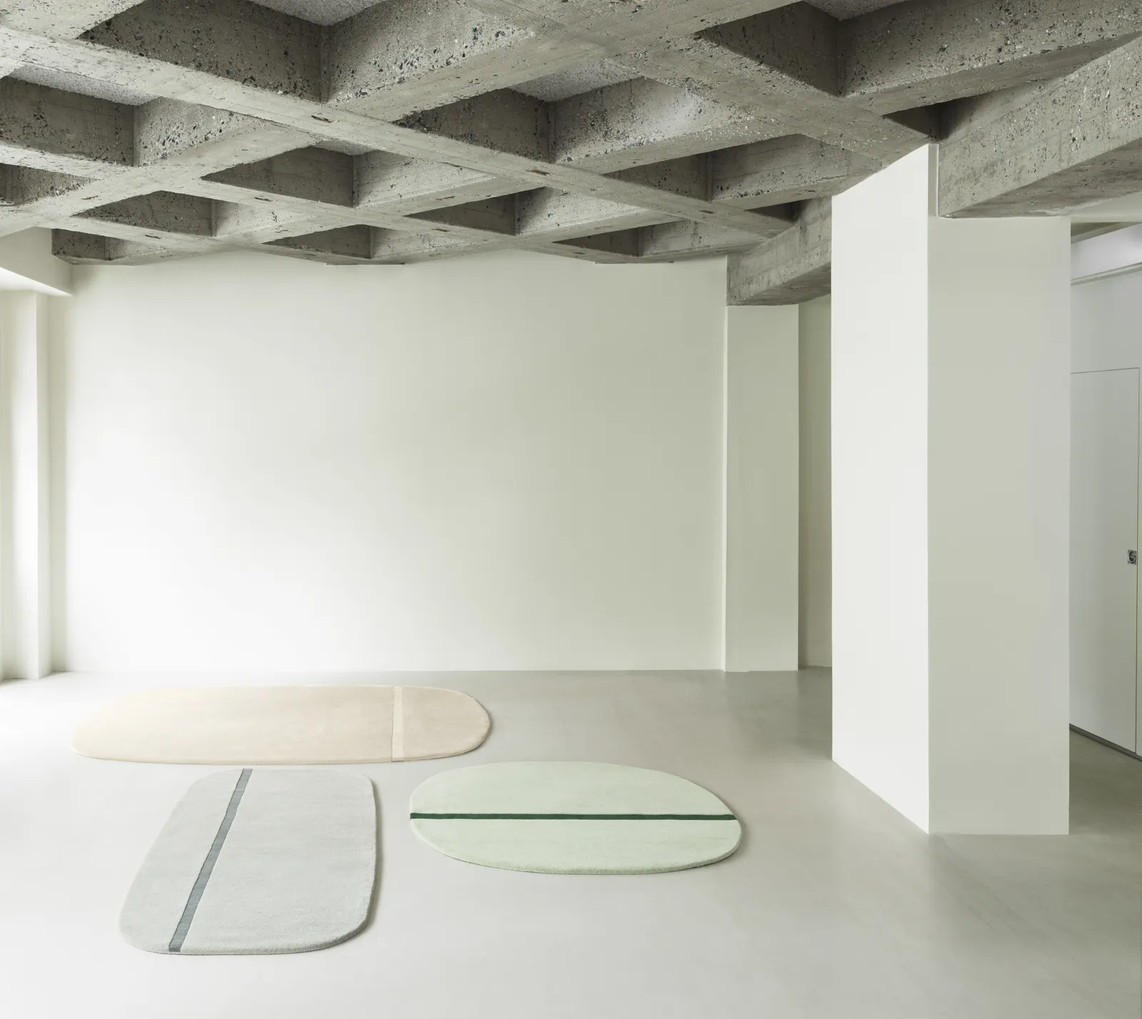 Normann Copenhagen Oona Rug 140x140 Mint – Bild 3