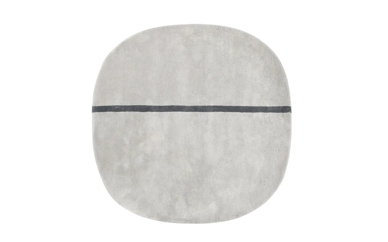 Normann Copenhagen Oona Teppich 140x140 grau