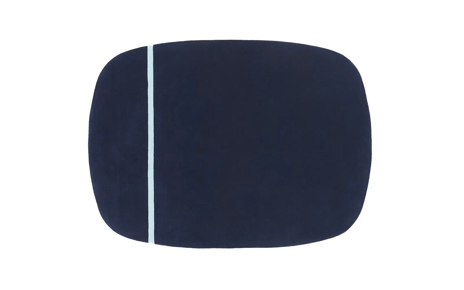 Normann Copenhagen Oona Teppich 175x240 blau