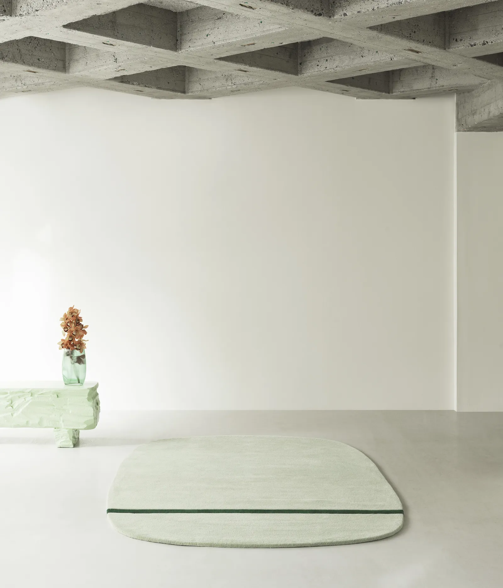 Normann Copenhagen Oona Teppich 175x240 mintgrün – Bild 2
