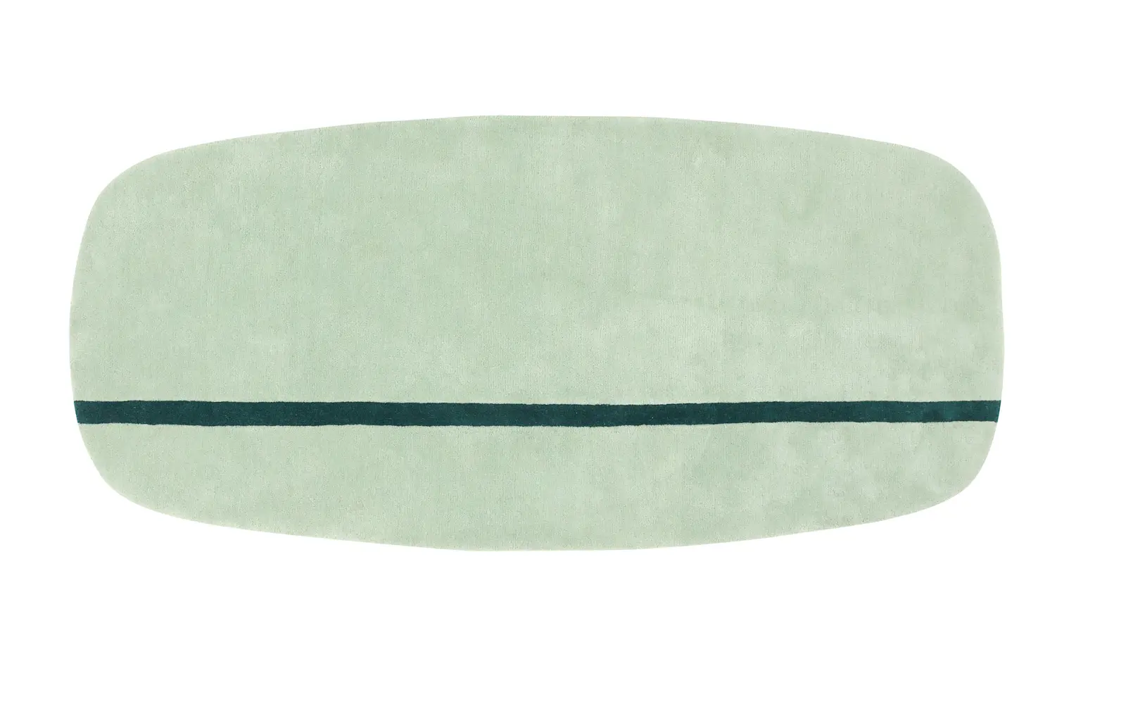 Normann Copenhagen Oona Teppich 90x200 mintgrün
