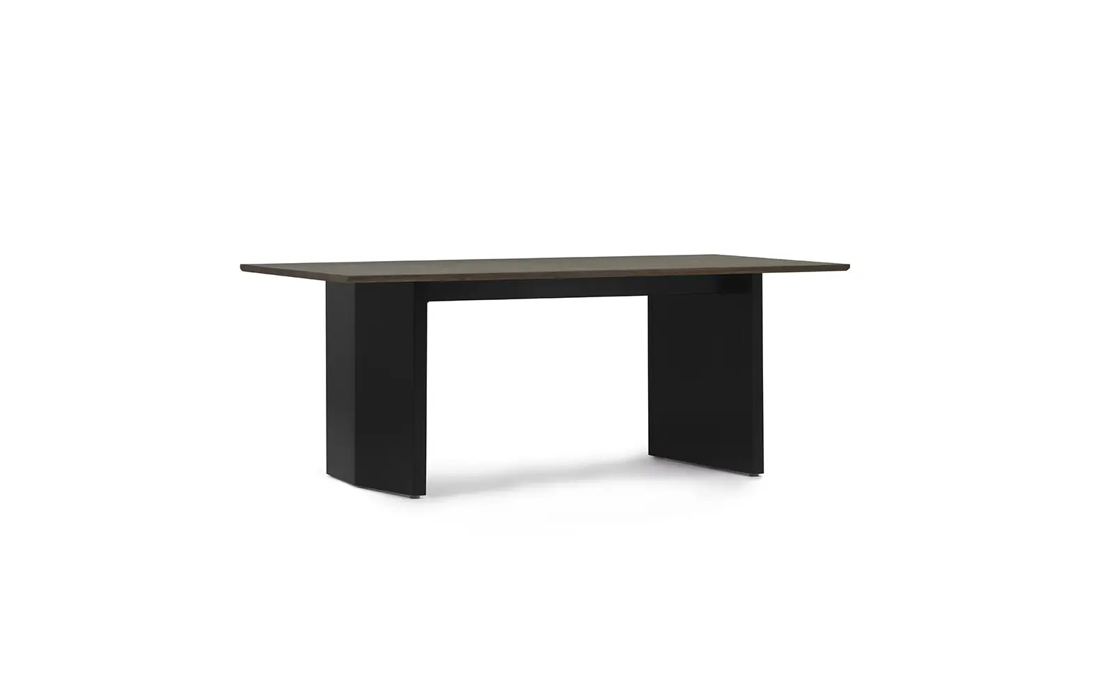 Normann Copenhagen Panel Table 90 x 200 cm Black/Dark Brown – Bild 2