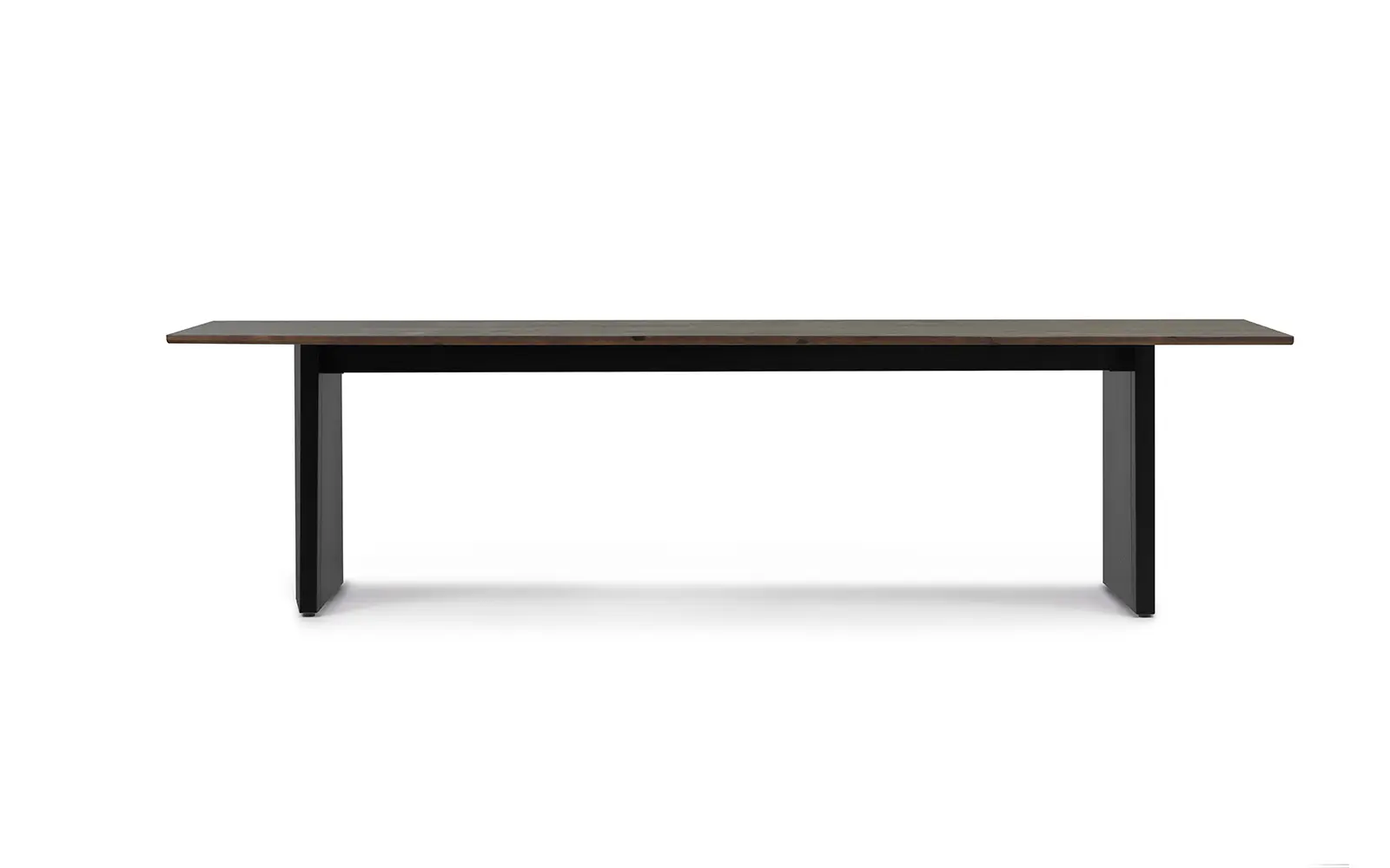 Normann Copenhagen Panel Tisch 90 x 300 cm Schwarz/Dunkelbraun