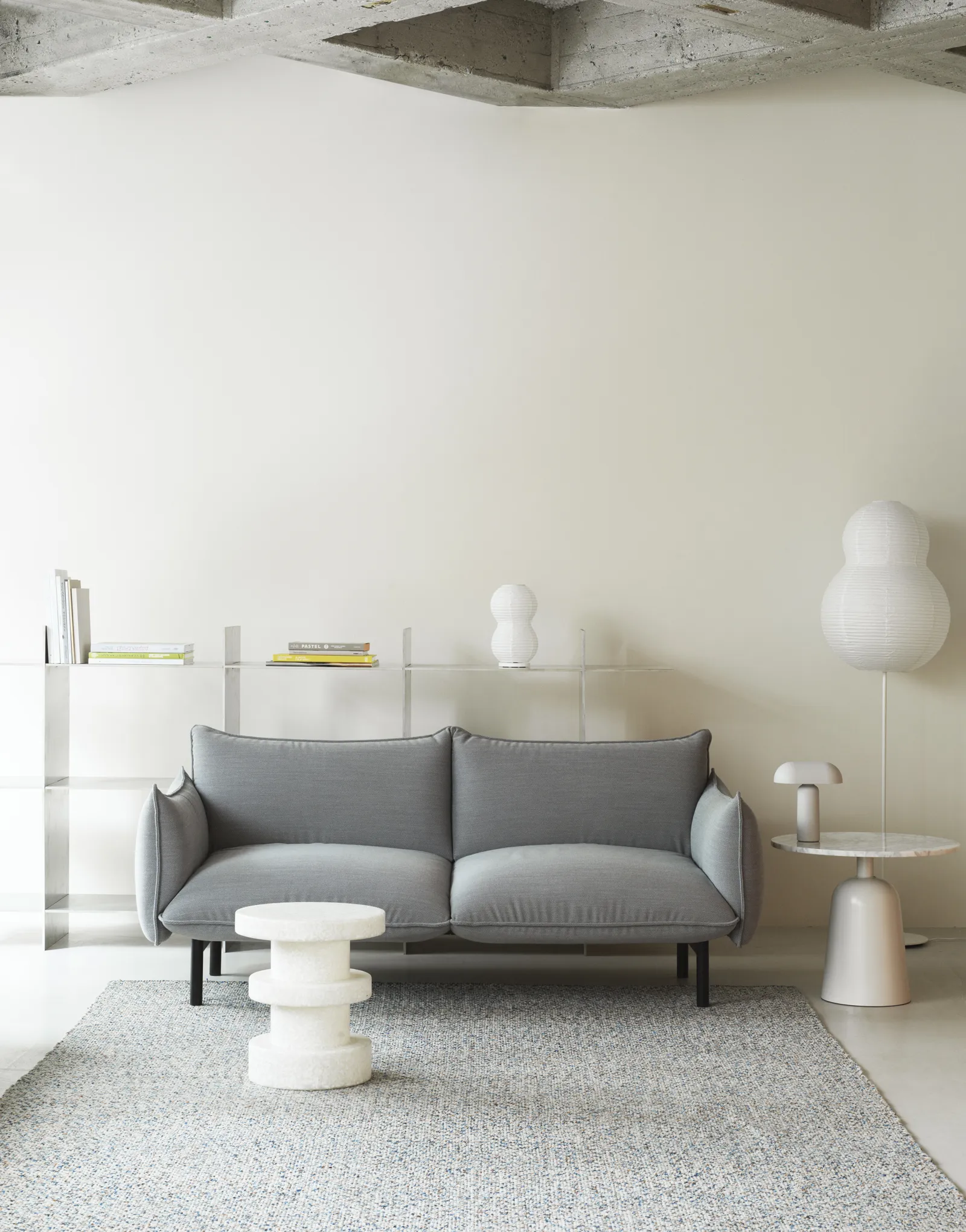 Normann Copenhagen Polli Teppich 200x300 cm mehrfarbig grau – Bild 4