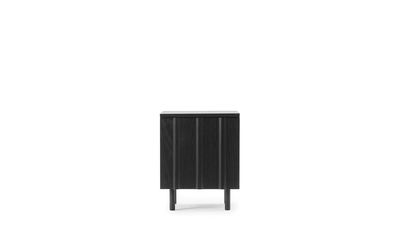 Normann Copenhagen Rib Nachttisch Warmes schwarz