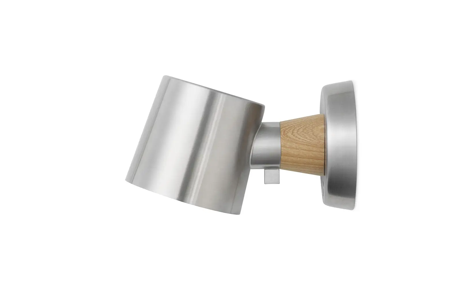 Normann Copenhagen Rise Wandleuchte EU Hardwired Edelstahl