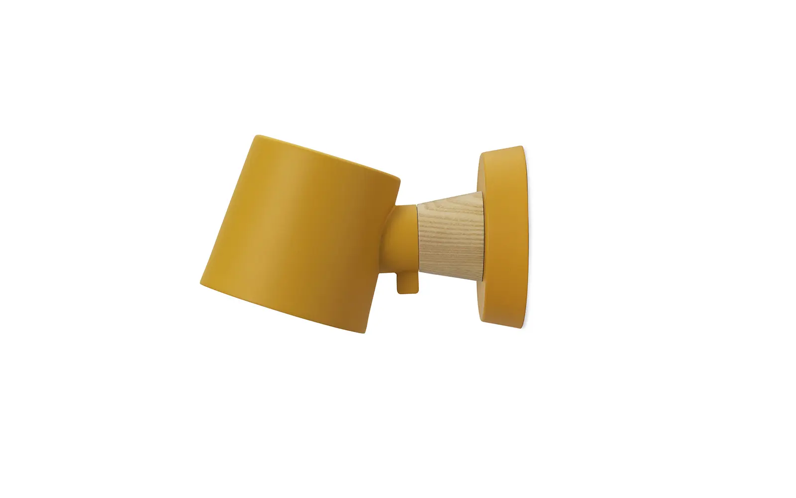Normann Copenhagen Rise Wandleuchte, Hardwired, EU gelb