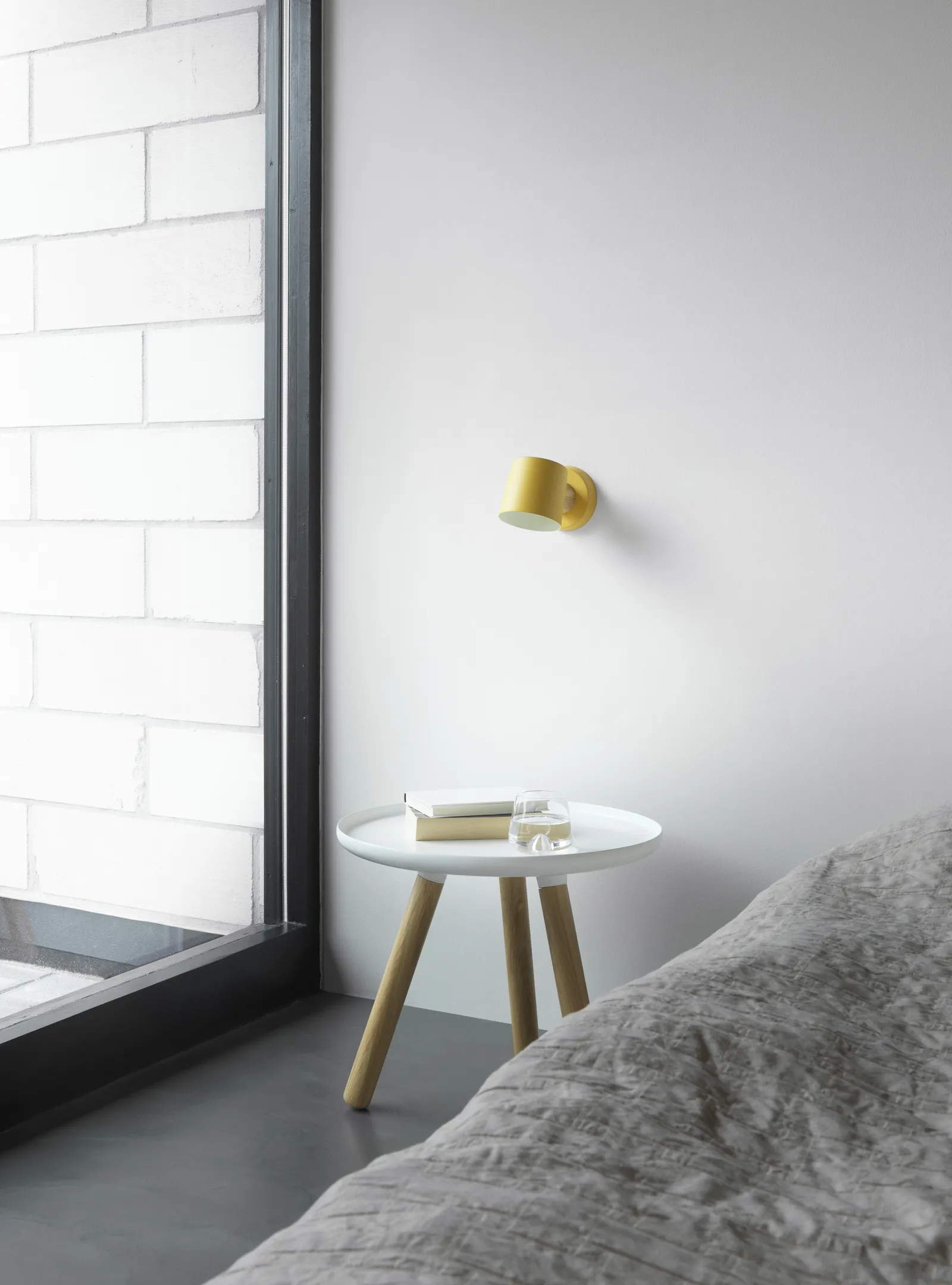 Normann Copenhagen Rise Wandleuchte, Hardwired, EU gelb – Bild 3