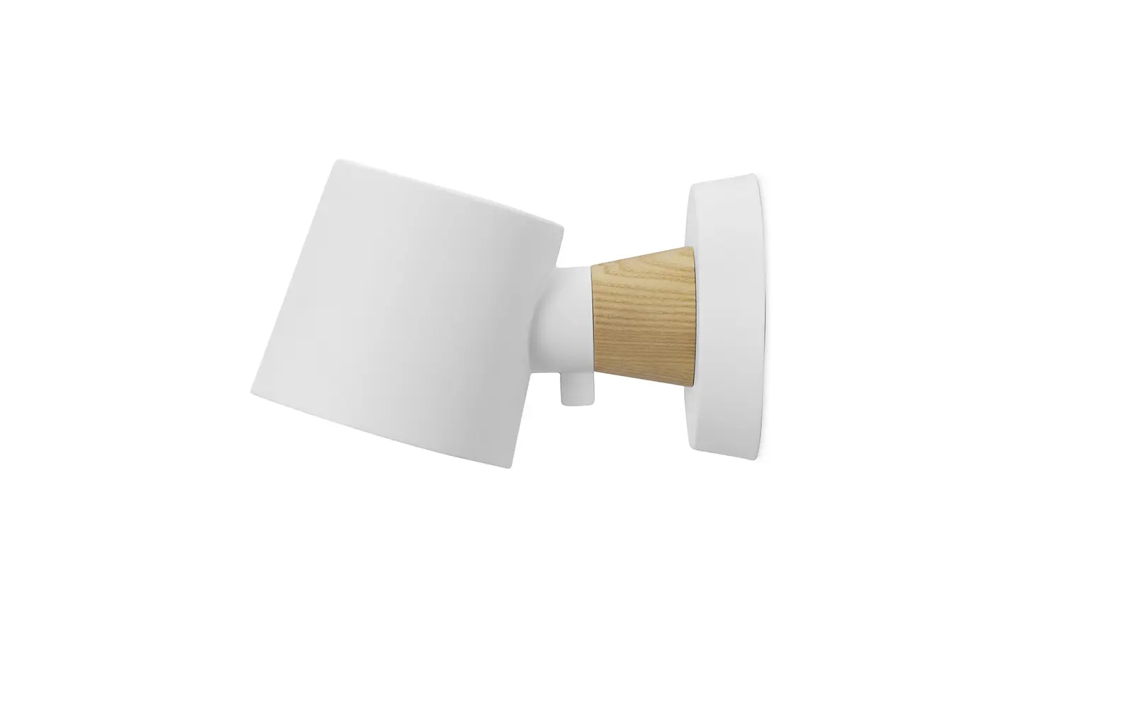 Normann Copenhagen Rise Wandleuchte, Hardwired, EU weiss