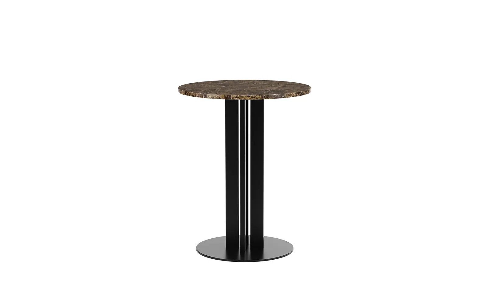 Normann Copenhagen Scala Cafétisch H75 Ø60 cm marmor Kaffee
