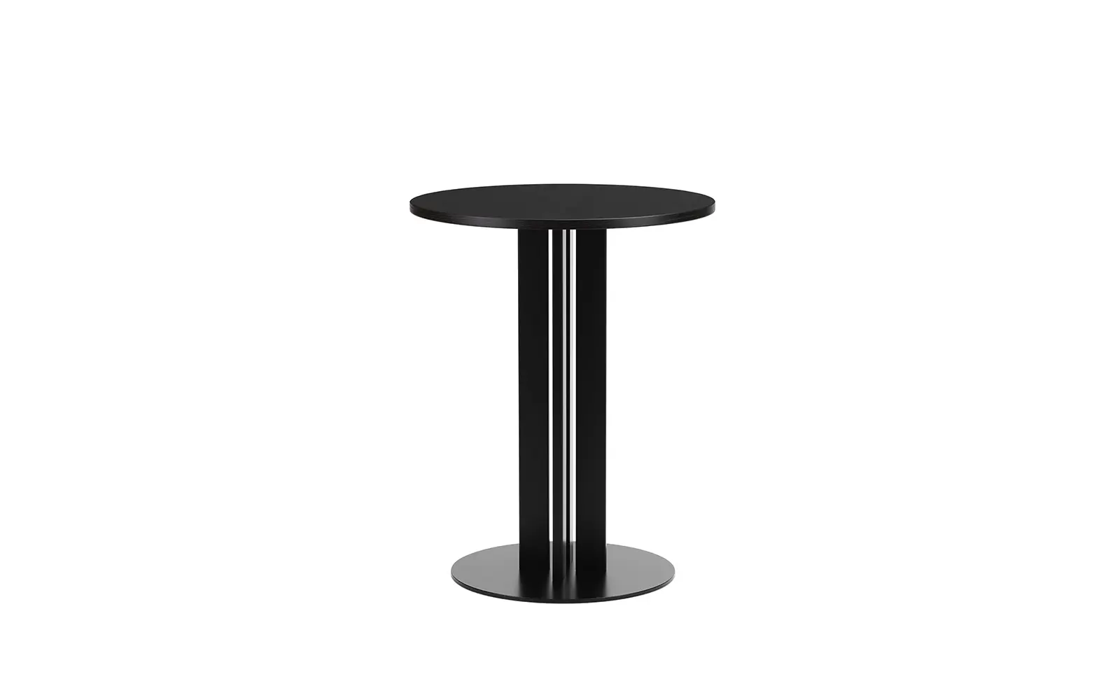 Normann Copenhagen Scala Cafétisch H75 Ø60 cm Schwarz eiche
