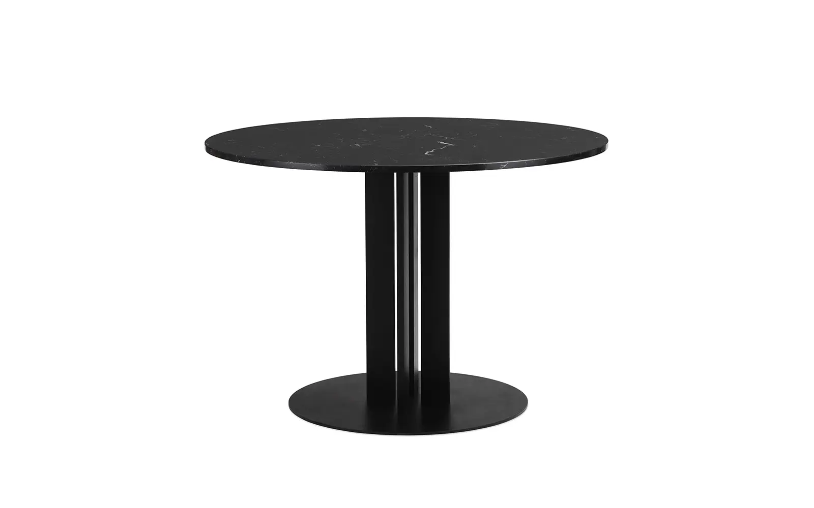 Normann Copenhagen Scala Tisch H75 Ø110 cm marmor Schwarz
