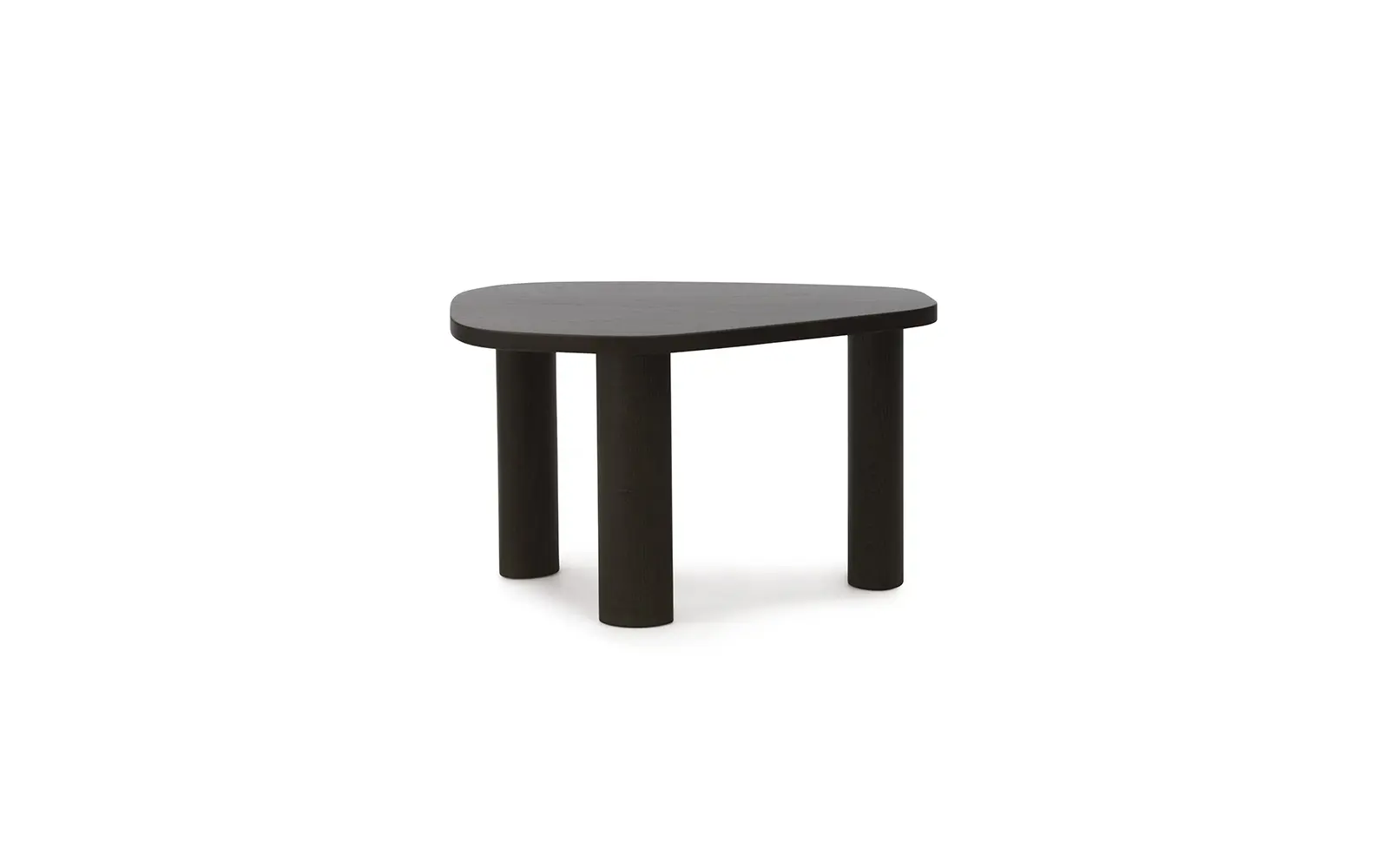 Normann Copenhagen Sculp Couchtisch Klein Braun Gebeiztes Eschenholz