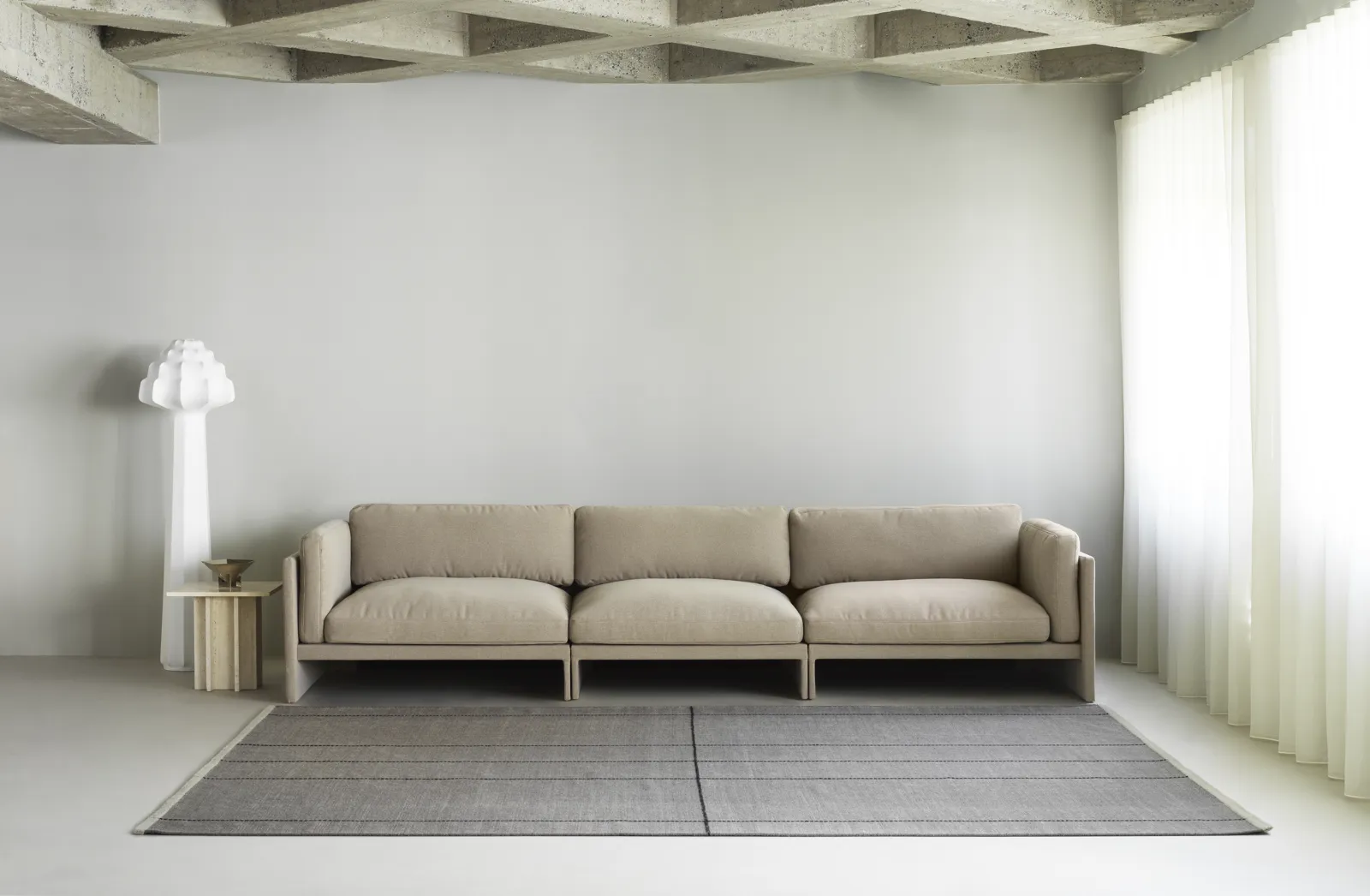 Normann Copenhagen Seam Teppich 170x240 cm Blaue Töne – Bild 2