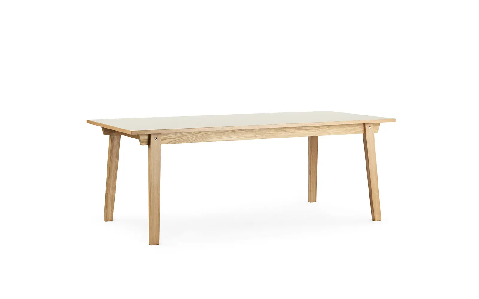 Normann Copenhagen Slice Table 90 x 200 cm Linoleum