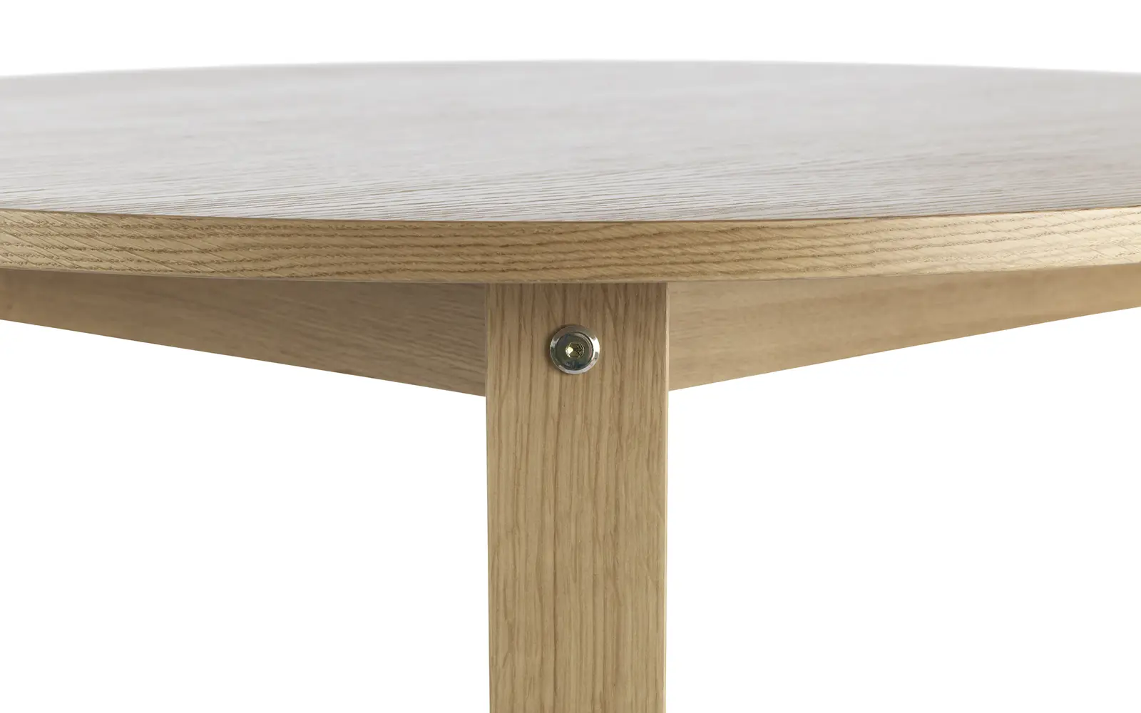Normann Copenhagen Slice Tisch vol. 2 Ø95 cm. Eiche – Bild 3