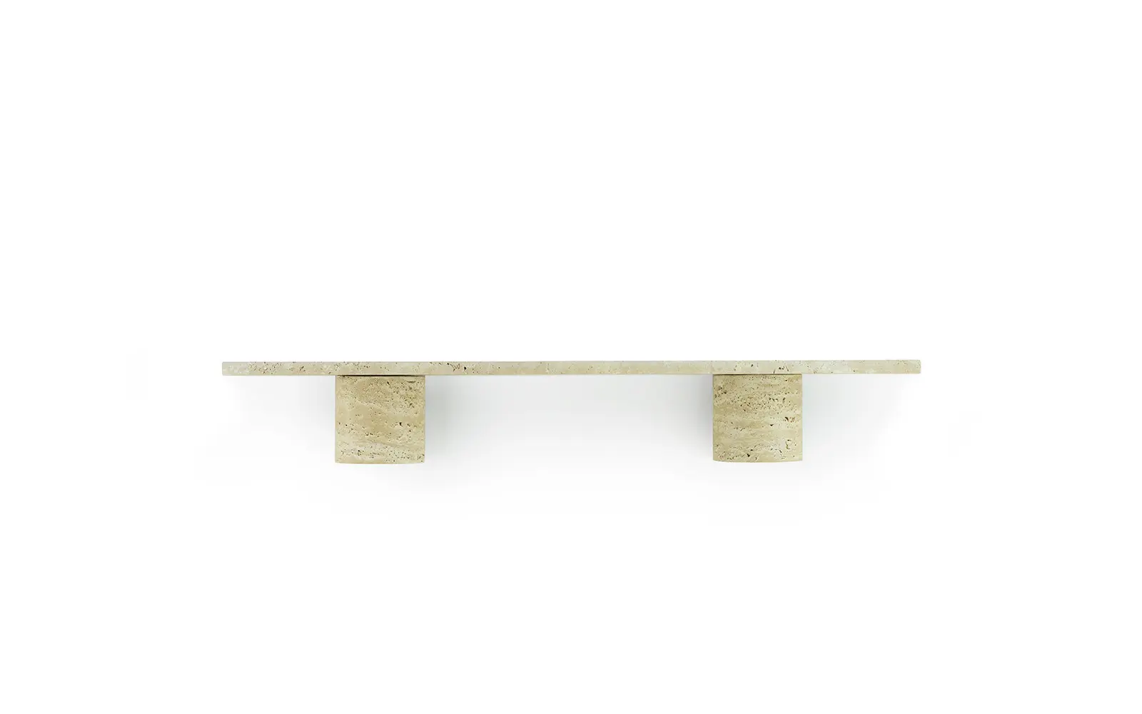 Normann Copenhagen Sten Regal 80 cm Travertin