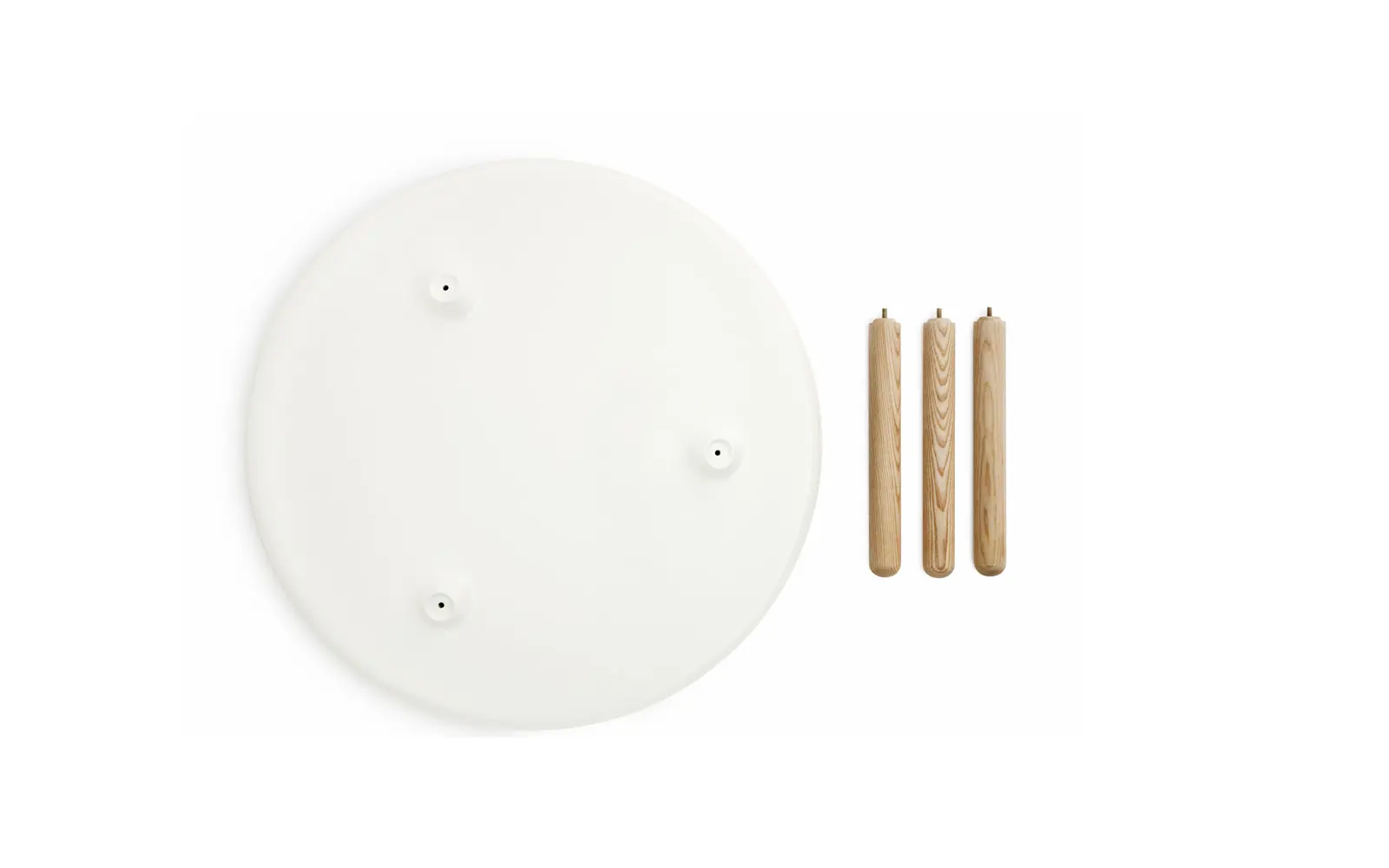 Normann Copenhagen Tablo Tische Groß weiß – Bild 2