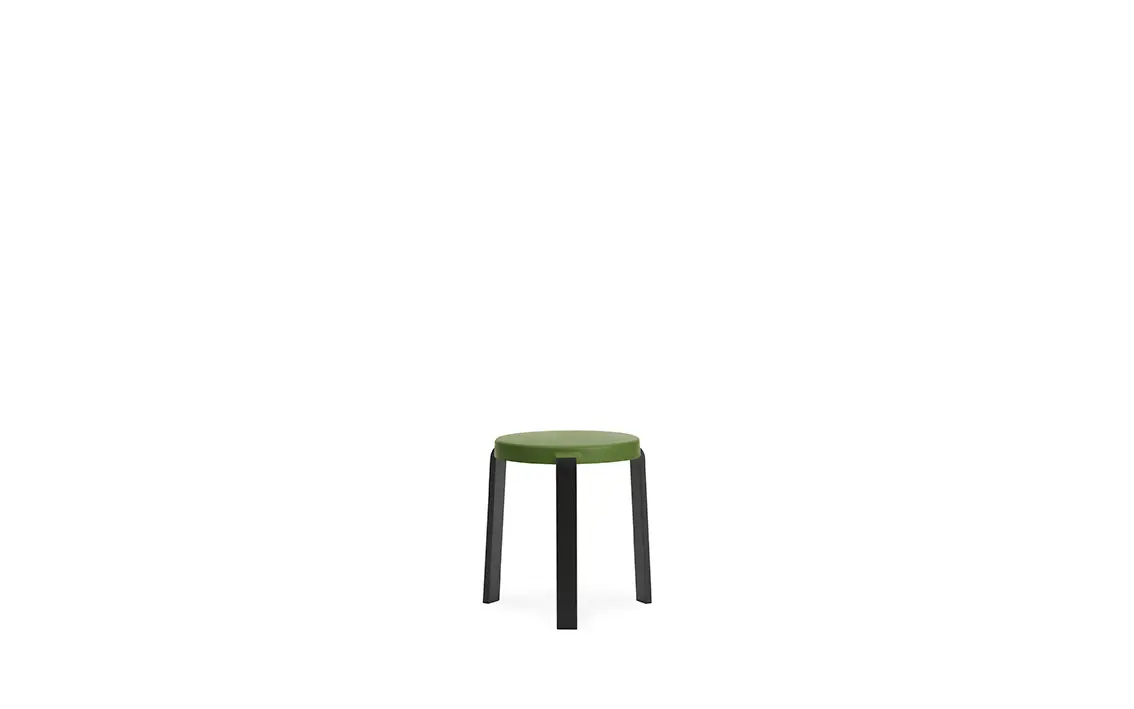 Normann Copenhagen Tap Stool Black oak / Olive