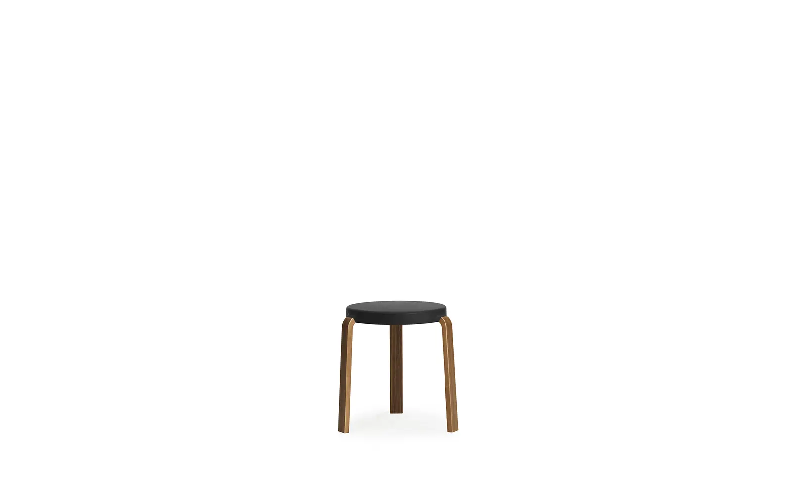 Normann Copenhagen Tap Stool Walnut/ Black