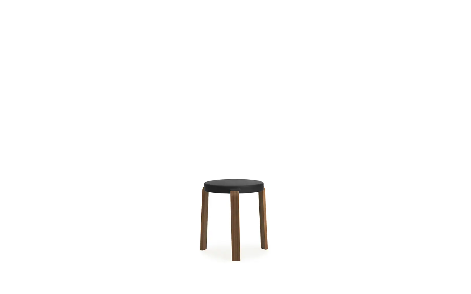 Normann Copenhagen Tap Stool Walnut/ Black – Bild 2