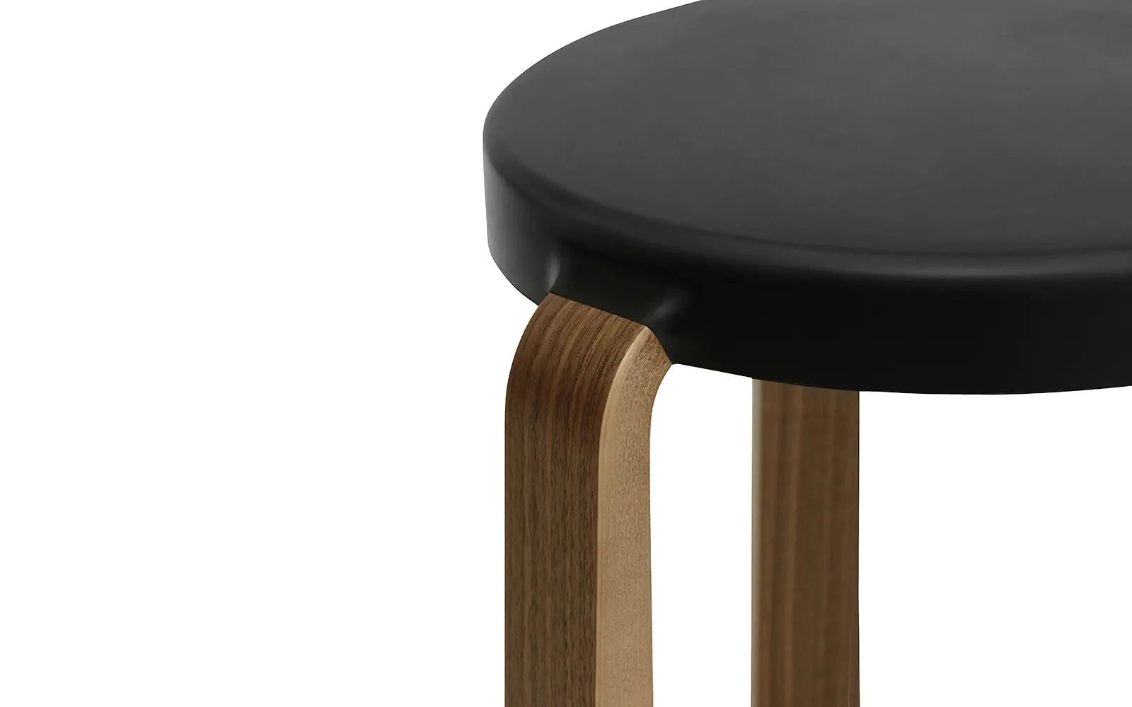 Normann Copenhagen Tap Stool Walnut/ Black – Bild 3