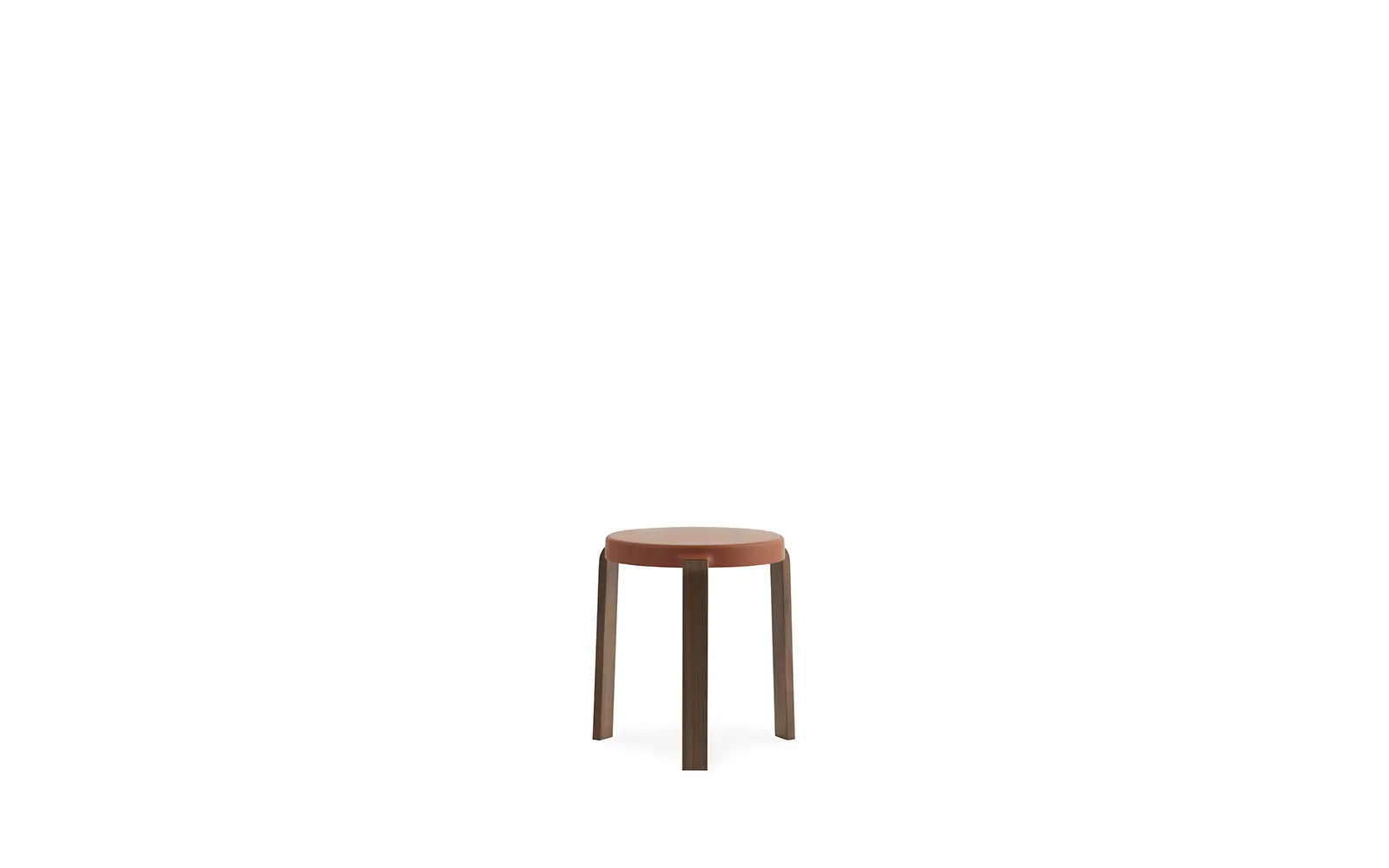 Normann Copenhagen Tap Stool Walnut/ Caramel – Bild 2