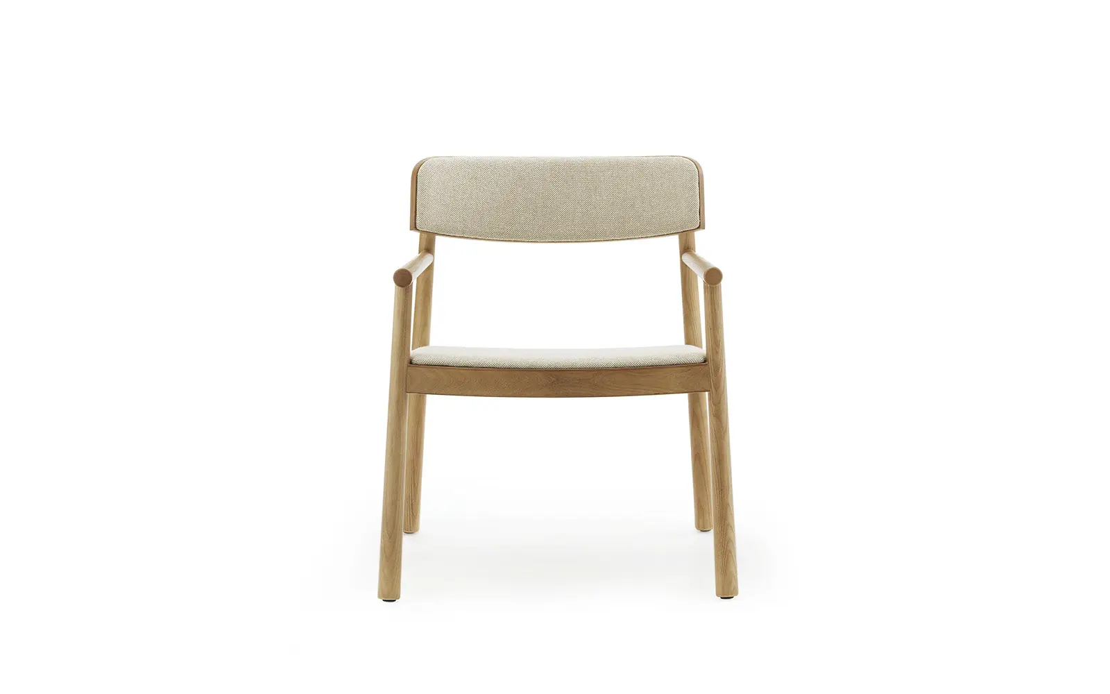 Normann Copenhagen Timb Lounge-Sessel gepolstert Tan / Hallingdal 220 – Bild 2