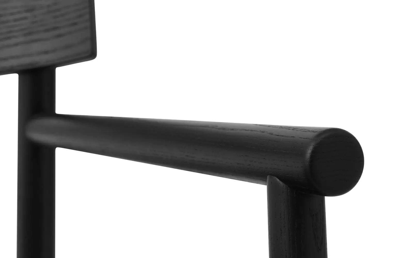 Normann Copenhagen Timb Loungesessel mit Armlehnen, Schwarz – Bild 5
