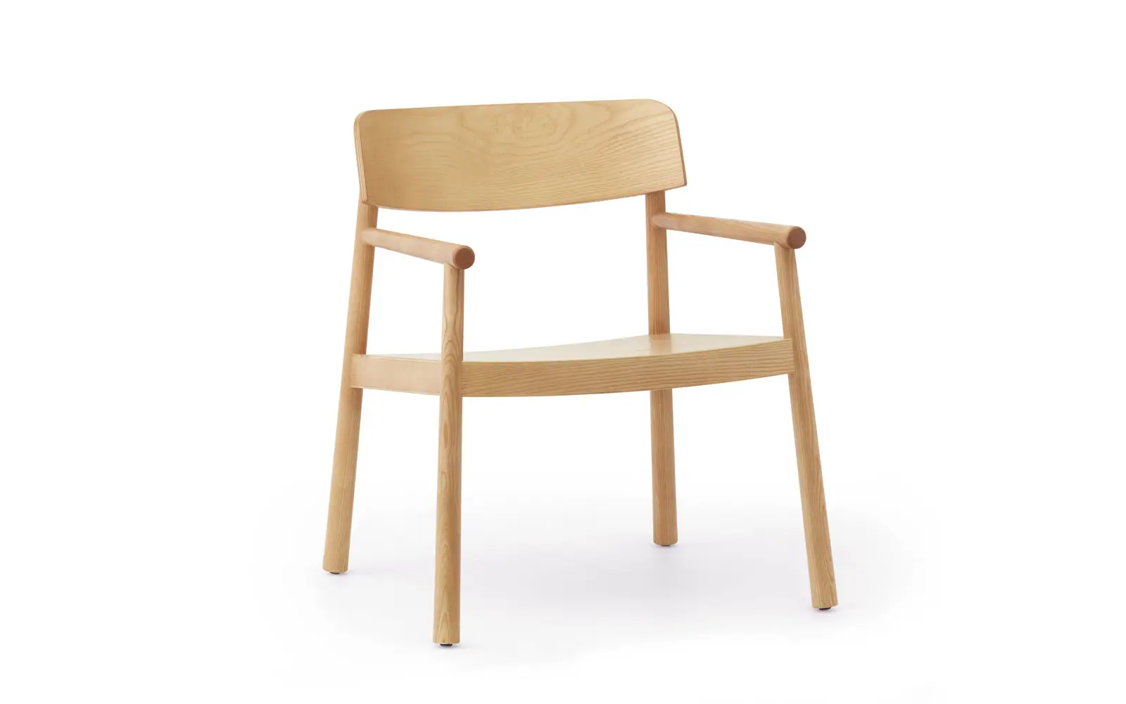 Normann Copenhagen Timb Loungesessel mit Armlehnen, Tan
