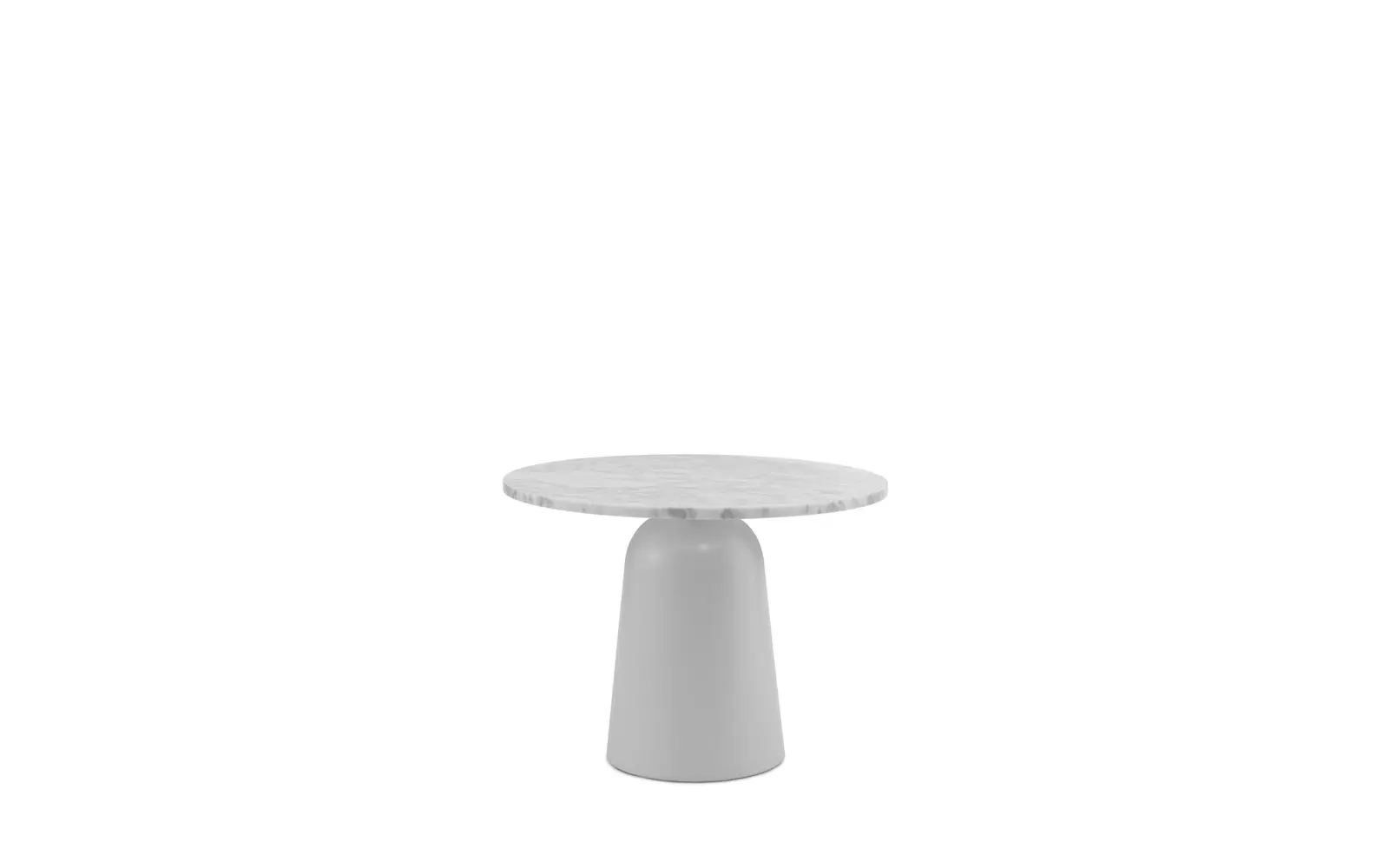 Normann Copenhagen Turn Tisch Ø55 Weiß Marmor