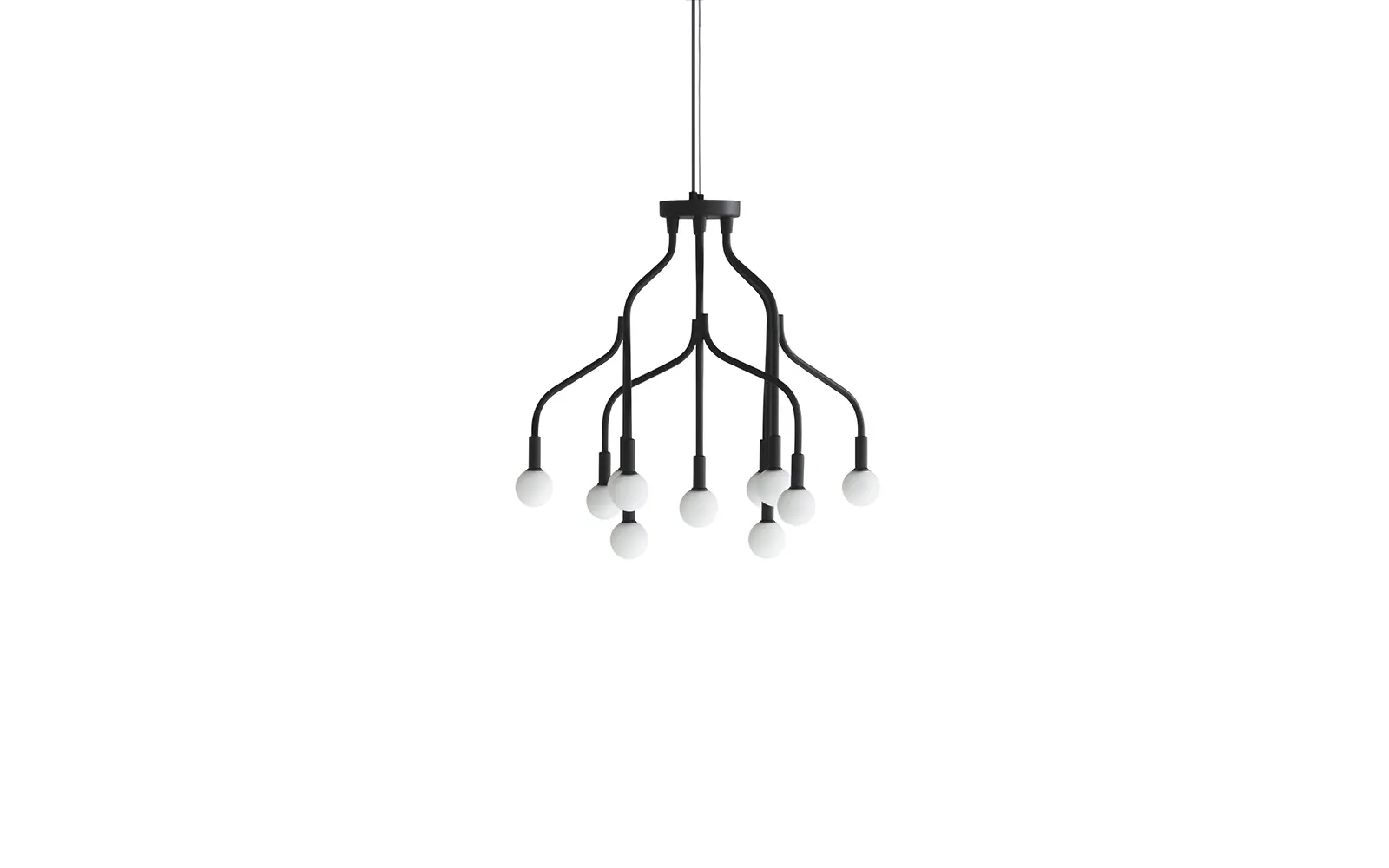 Normann Copenhagen Vekst Lampe Klein EU Schwarz
