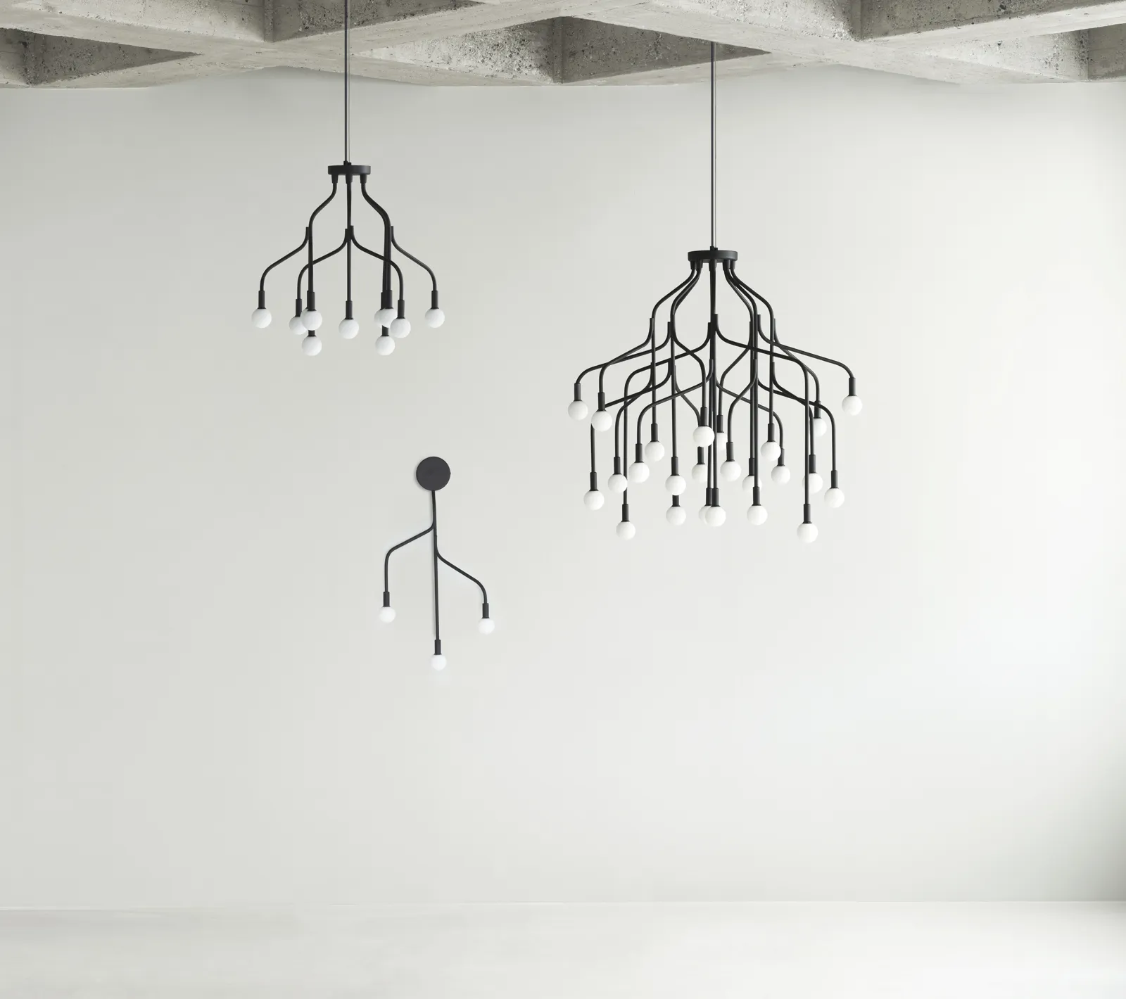 Normann Copenhagen Vekst Lampe Klein EU Schwarz – Bild 5