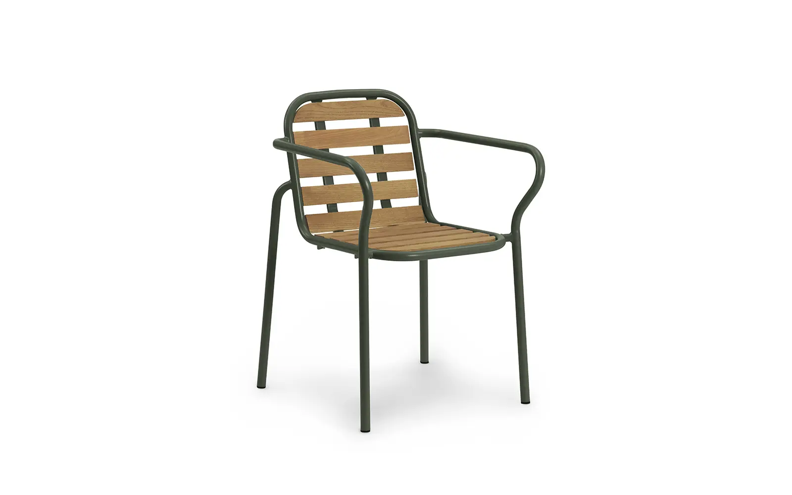 Normann Copenhagen Vig Armchair Robinia Dark Green