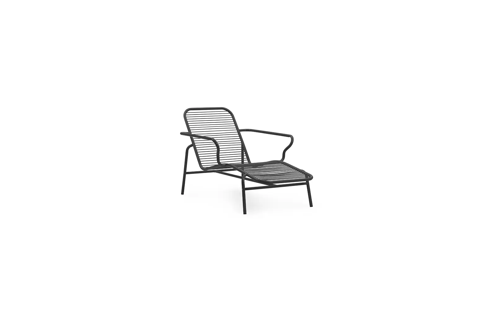 Normann Copenhagen Vig Chaise Longue Black