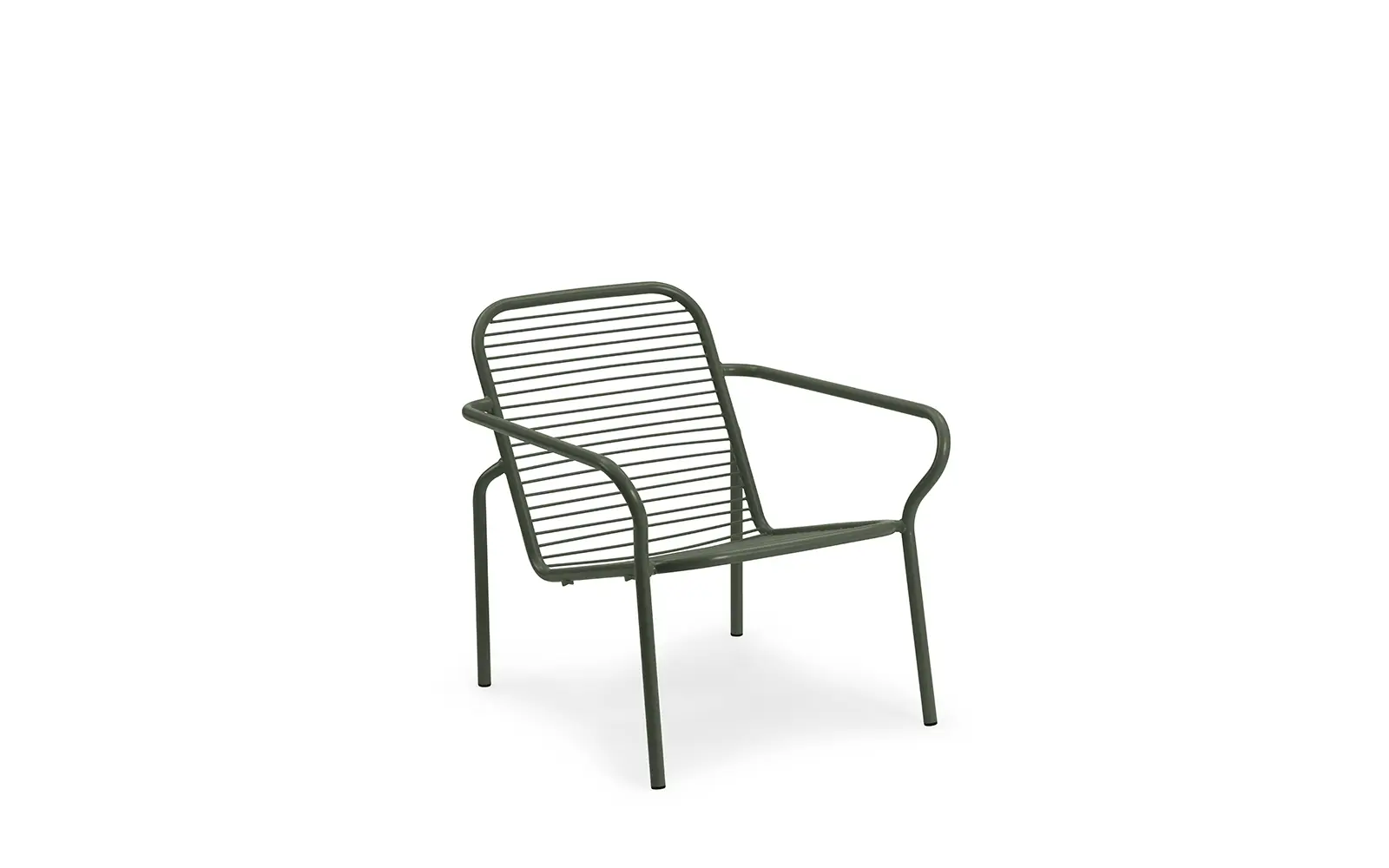 Normann Copenhagen Vig Lounge-Sessel Dunkelgrün