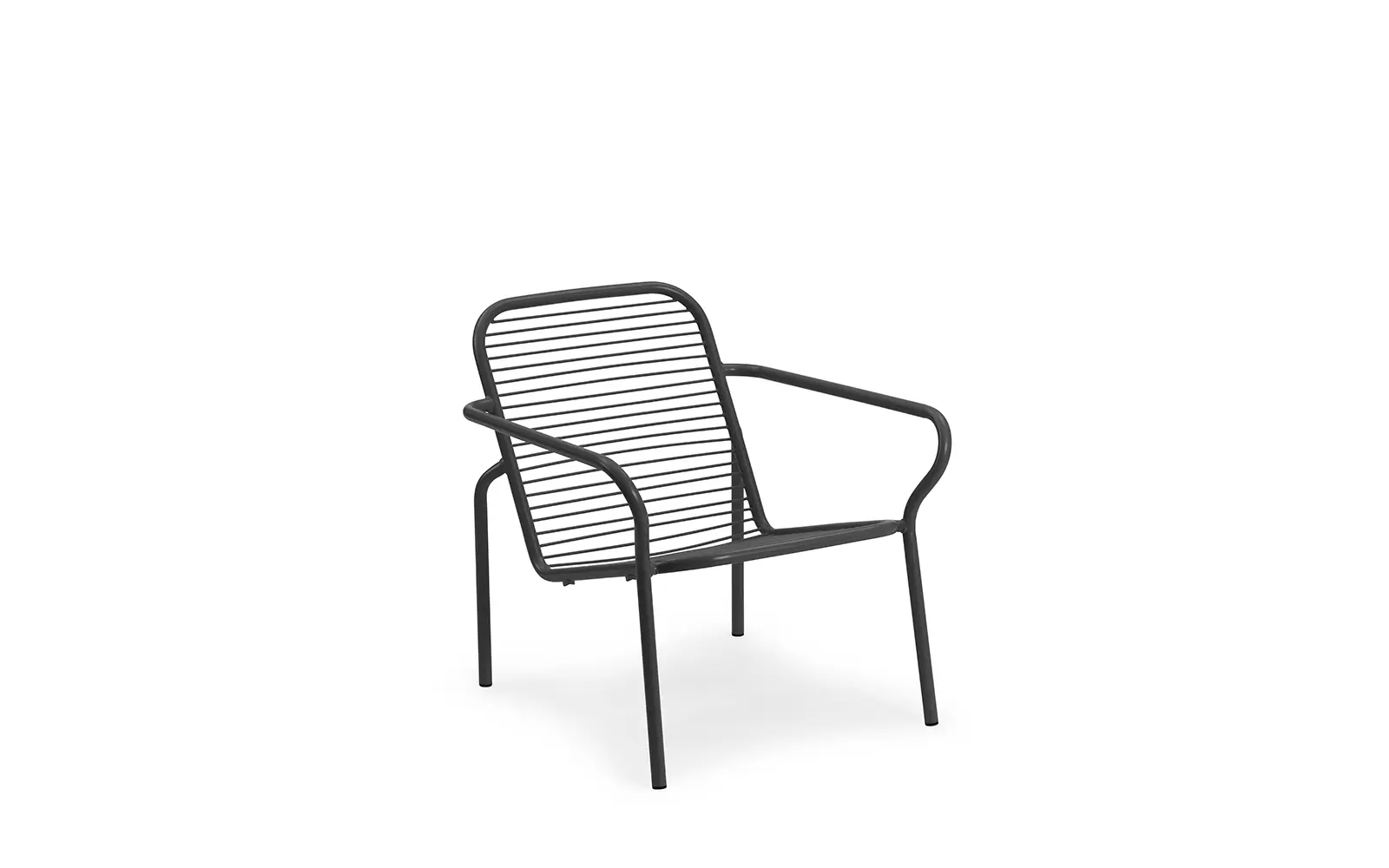 Normann Copenhagen Vig Lounge-Sessel Schwarz