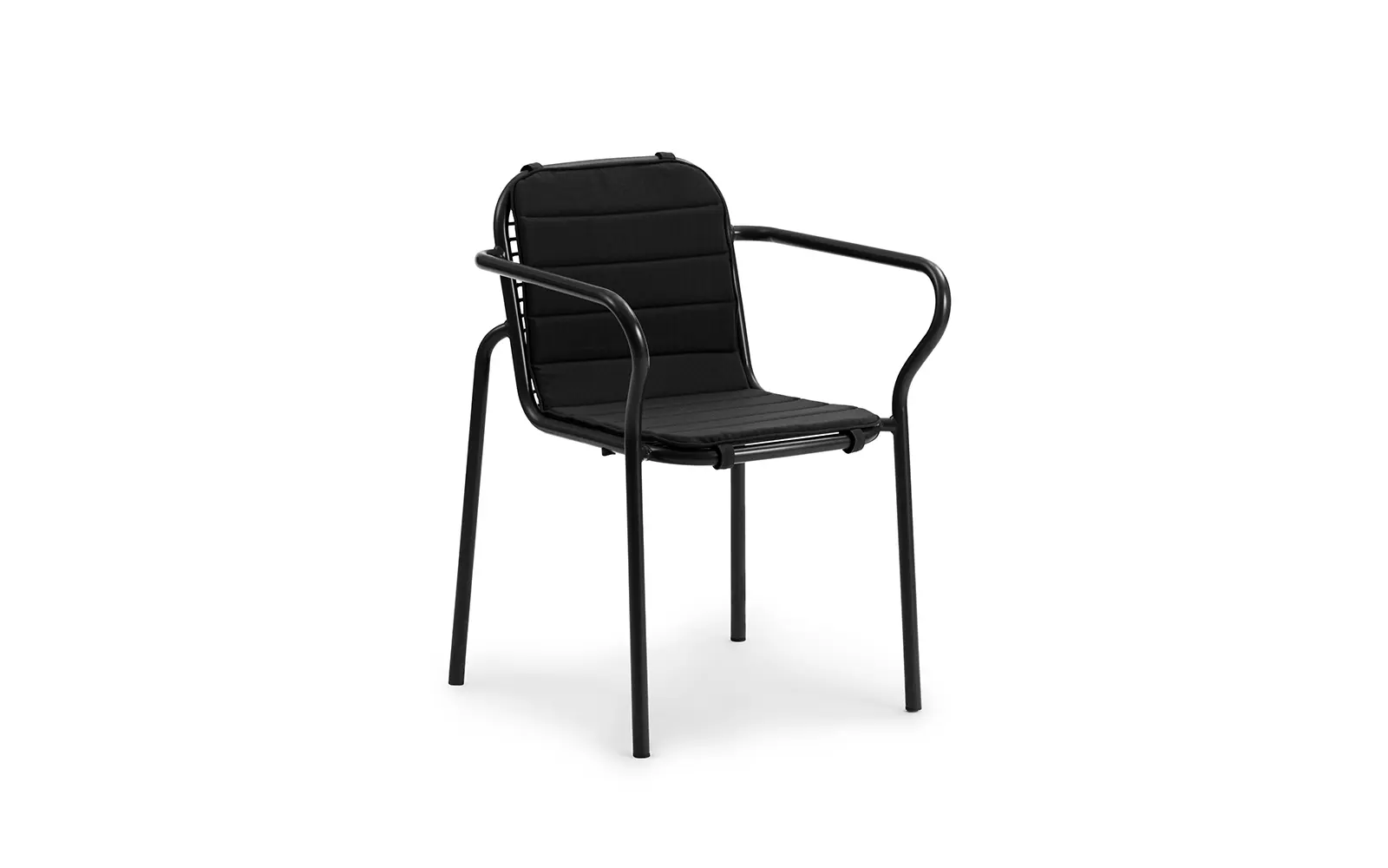 Normann Copenhagen Vig Stuhl Sitzkissen Schwarz – Bild 3