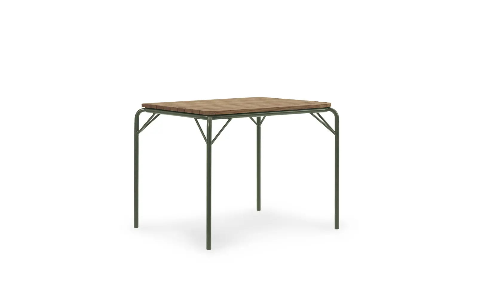Normann Copenhagen Vig Table 90 x 90 cm Robinia Dark Green