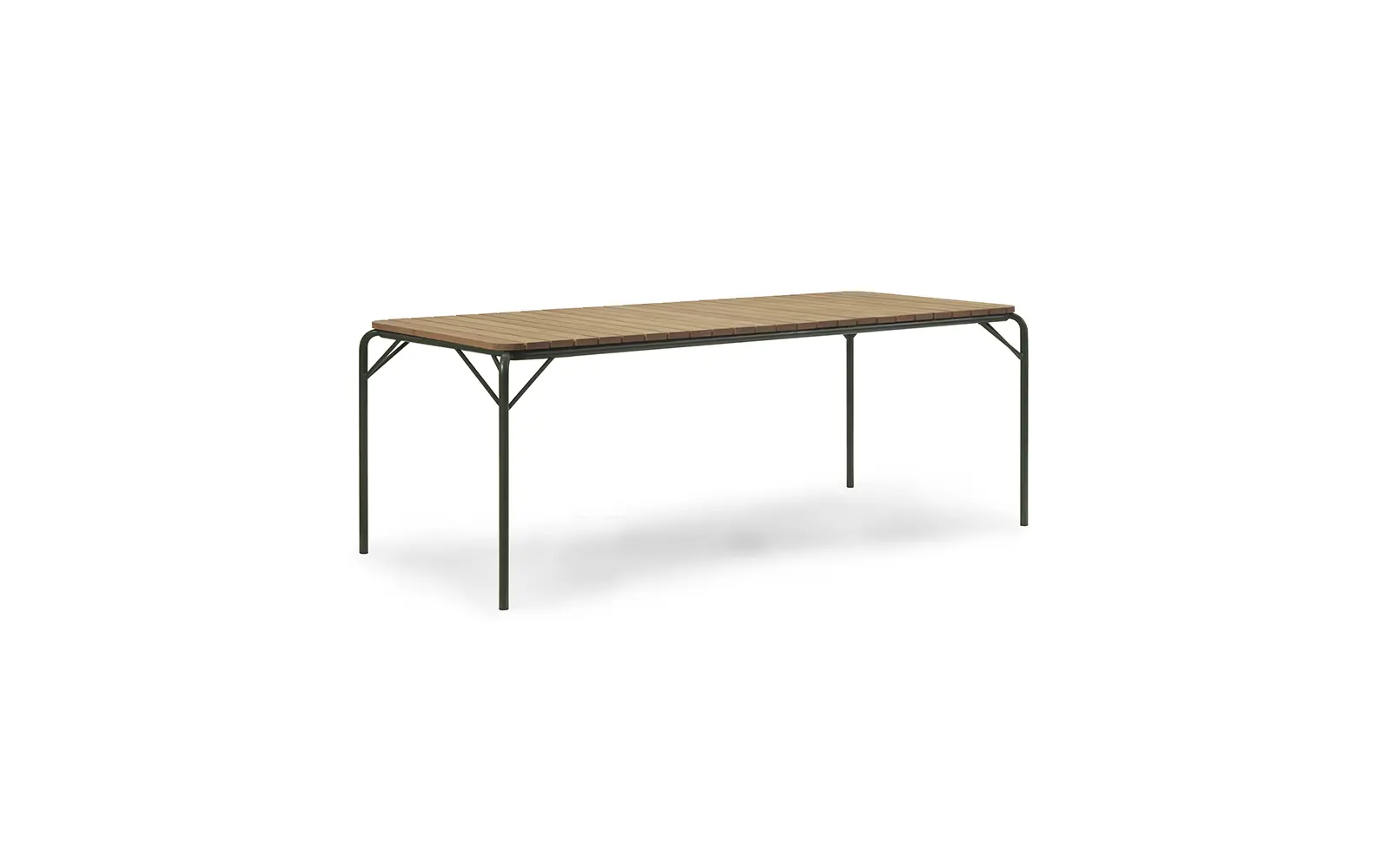 Normann Copenhagen Vig Tisch 90 x 200 cm Robinie Dunkelgrün