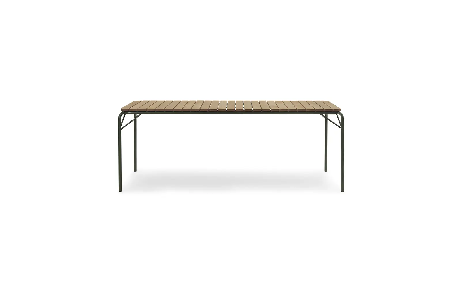 Normann Copenhagen Vig Tisch 90 x 200 cm Robinie Dunkelgrün – Bild 2