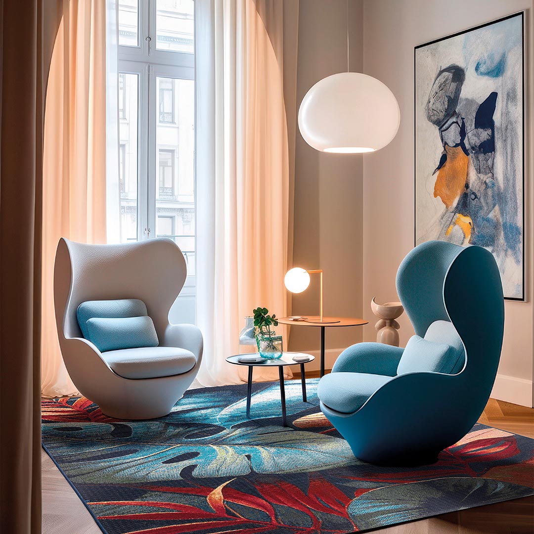 Sitap AMAZZONIA 858/Q03 X Rug: Vibrant Design for Modern Outdoor and Indoor Spaces – Bild 5