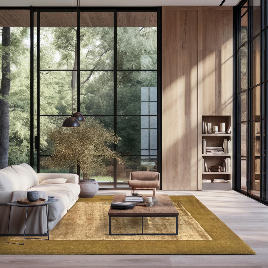 Sitap BRIANNE GOLD Rug: Sophistication and Warmth for Your Home – Bild 5