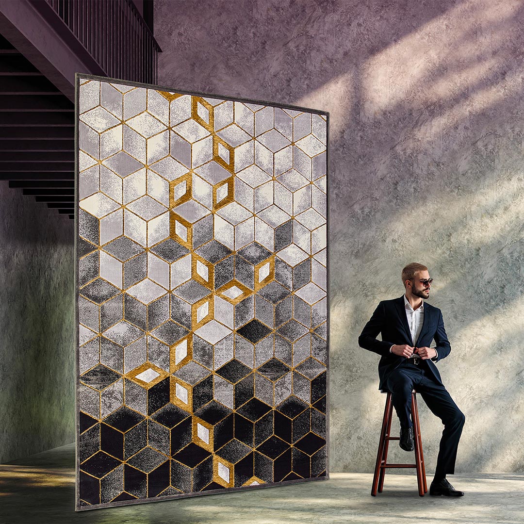 Sitap GABRIELLE 755X/Q13 Rug: Modern Elegance for Your Home – Bild 5