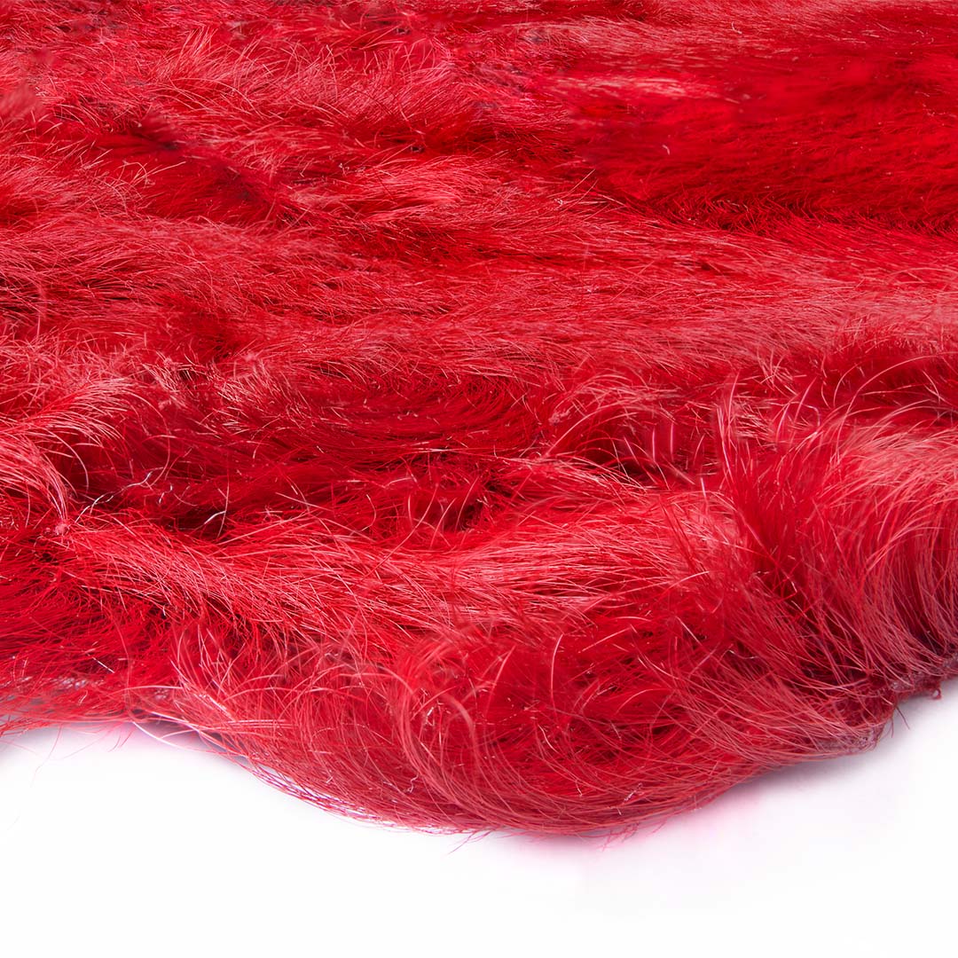 Sitap Red Cow Skin Rug – Bild 2