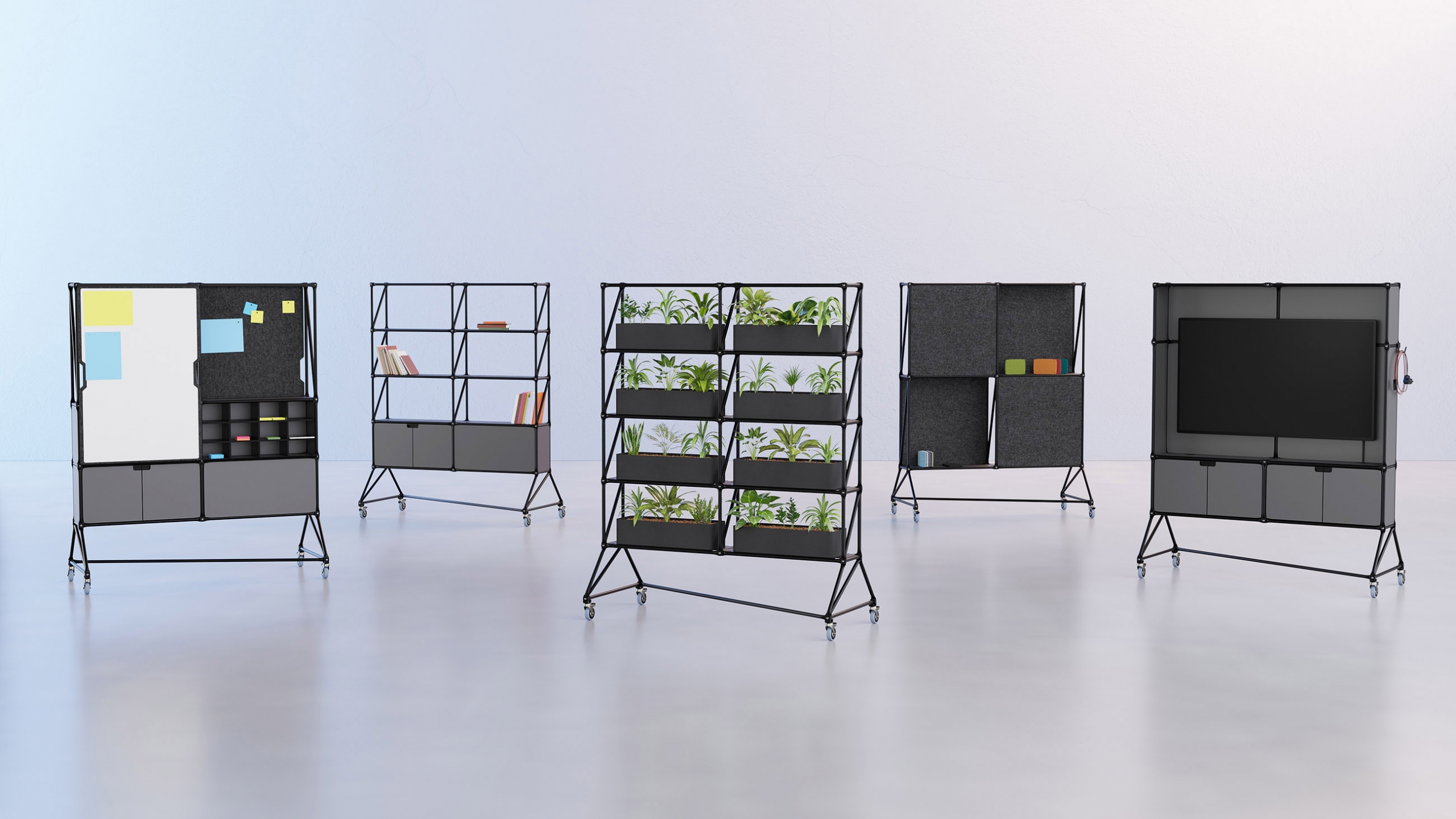 System 180 Das dynamische Raumsystem PartiLine