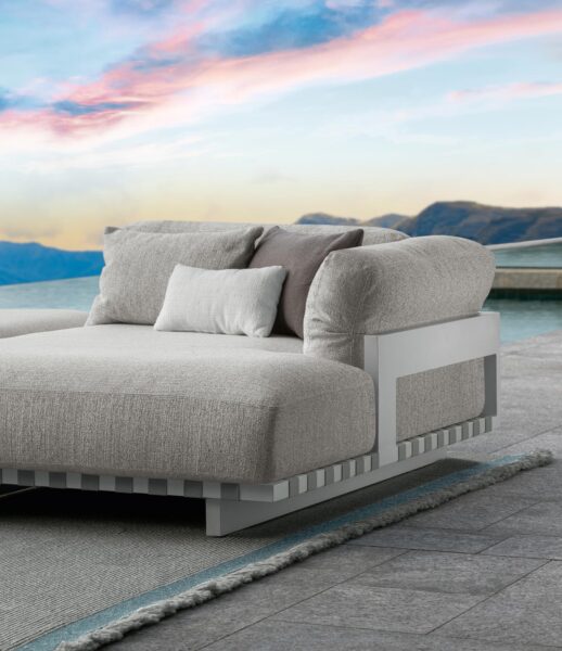 Talenti Argo//Alu Pouf – Bild 4