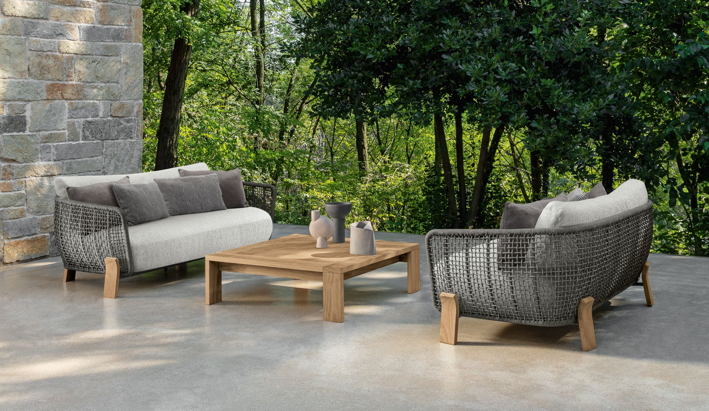 Talenti Argo//Wood Divano love seat